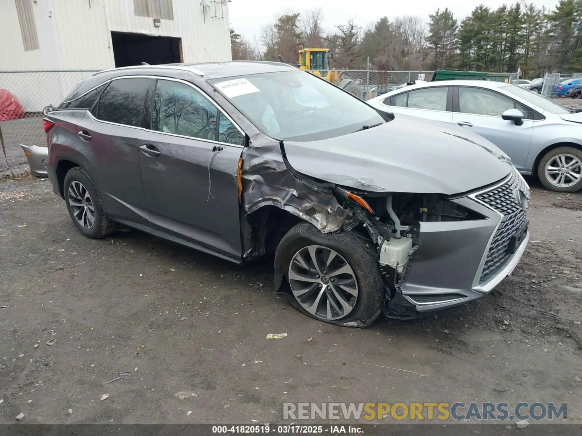 1 fotografías del automóvil dañado 2T2HZMDA4MC259360 LEXUS RX 350 2021