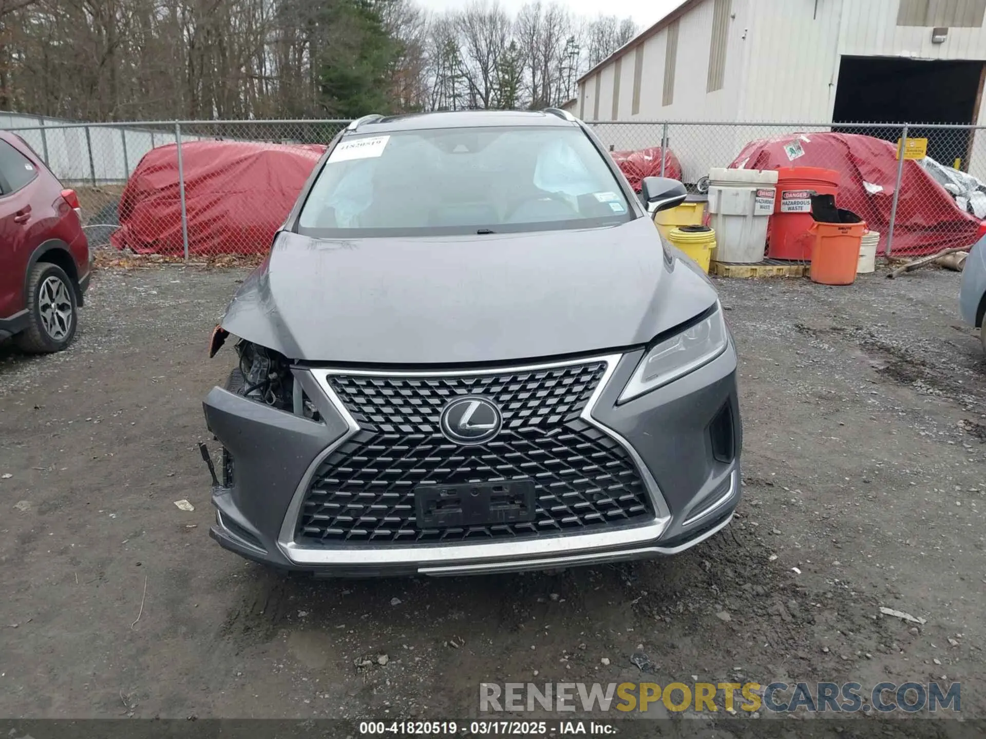 13 fotografías del automóvil dañado 2T2HZMDA4MC259360 LEXUS RX 350 2021