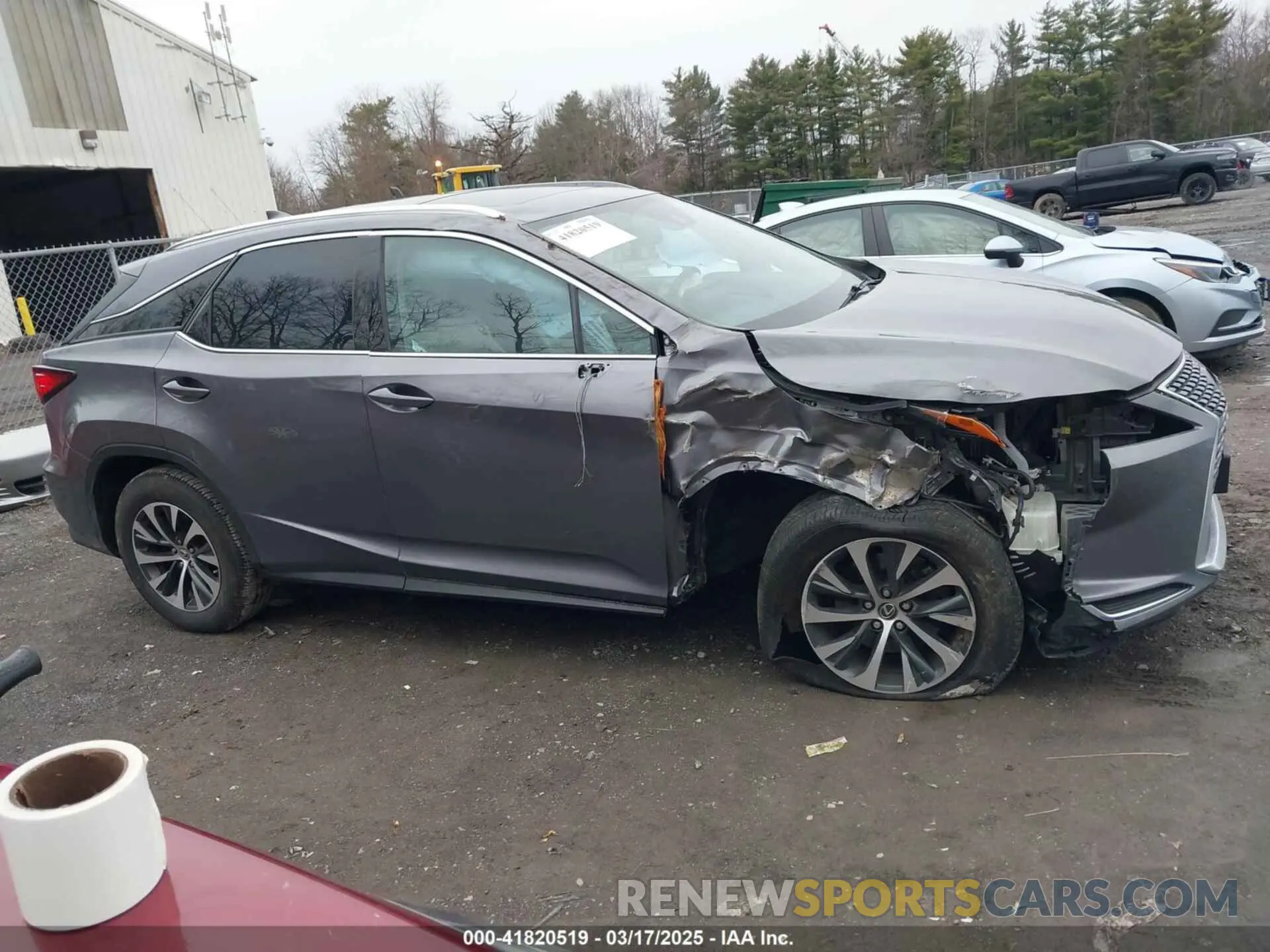 14 fotografías del automóvil dañado 2T2HZMDA4MC259360 LEXUS RX 350 2021
