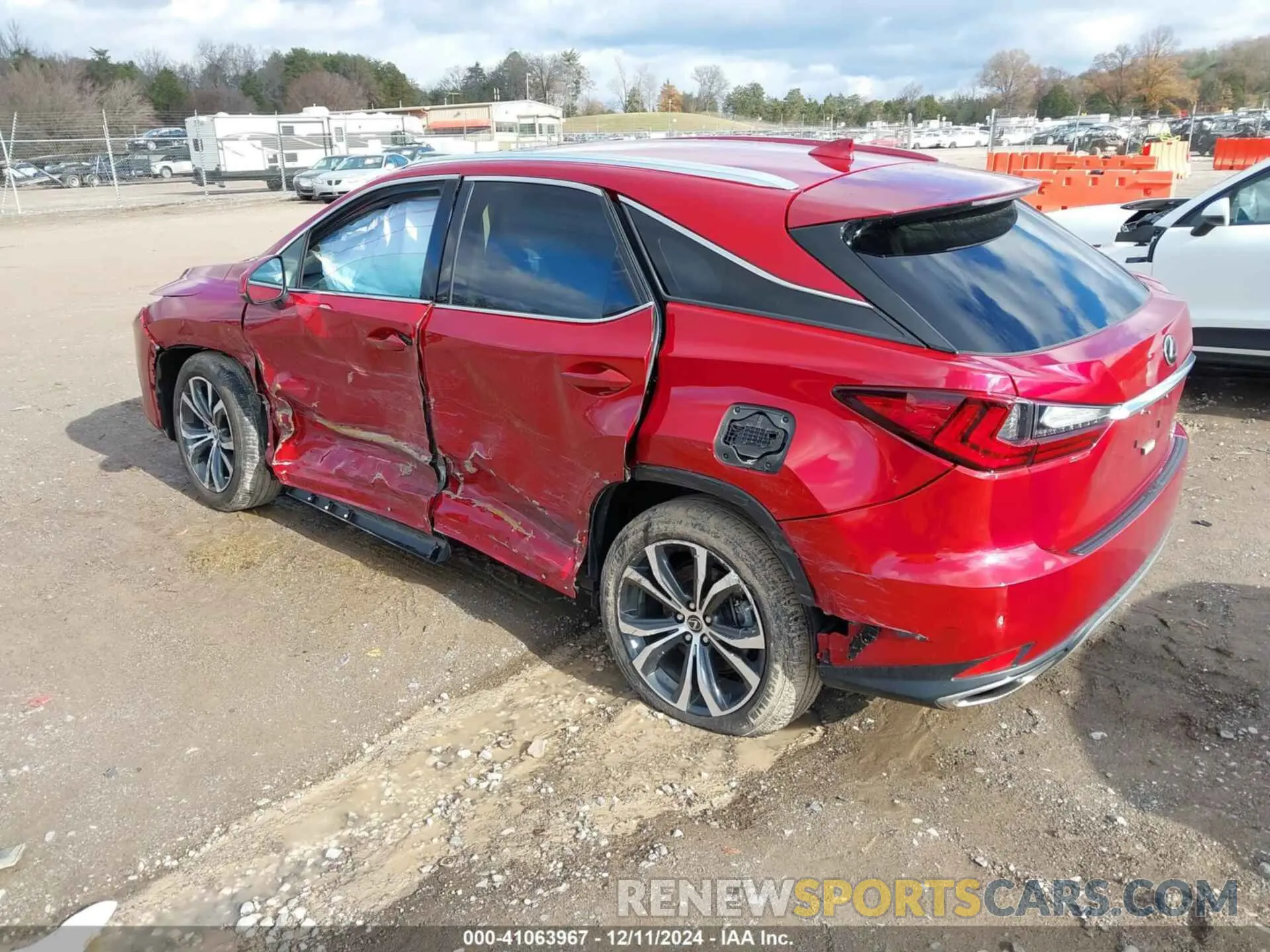 3 fotografías del automóvil dañado 2T2HZMDA4MC278703 LEXUS RX 350 2021