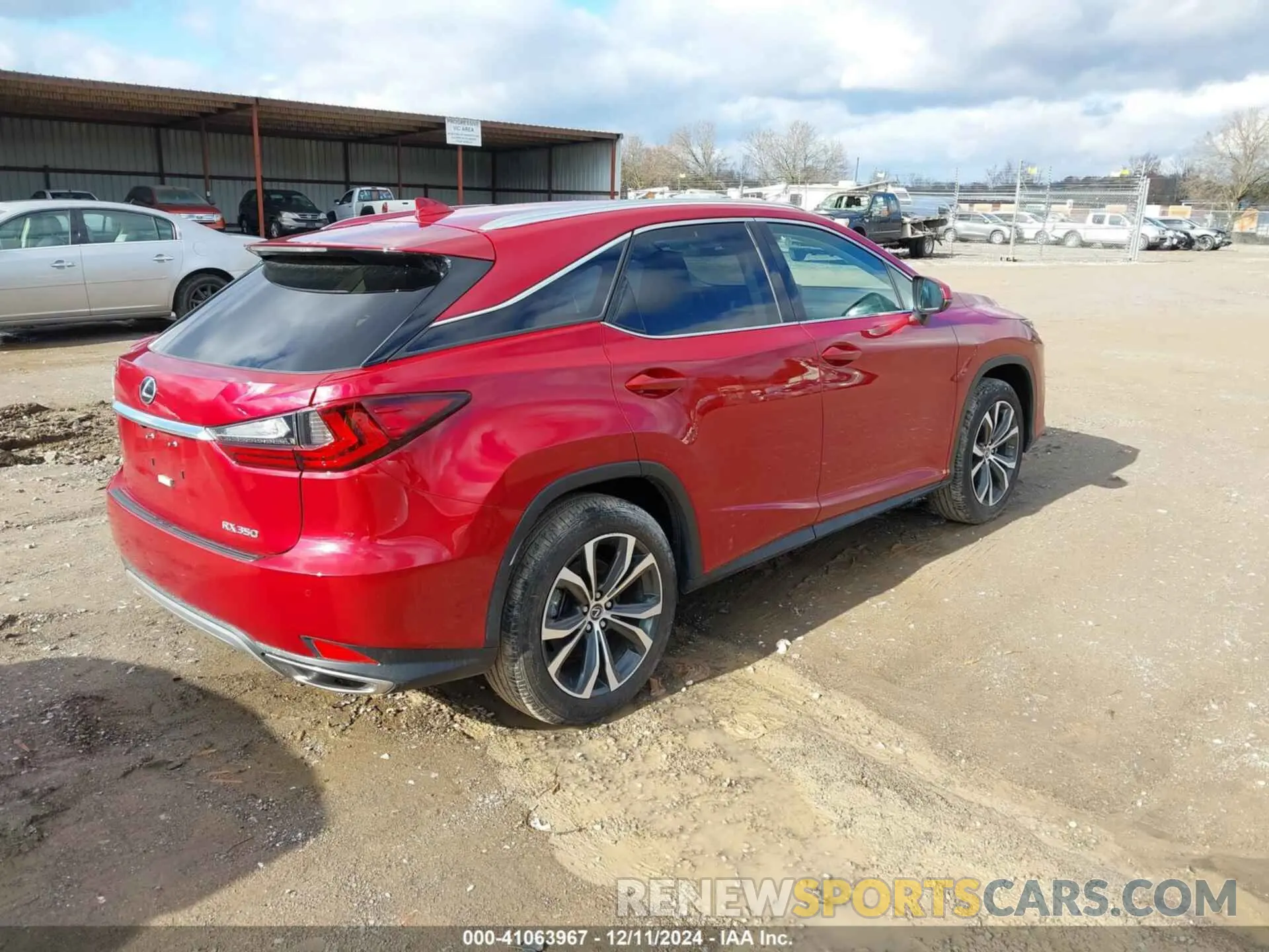 4 fotografías del automóvil dañado 2T2HZMDA4MC278703 LEXUS RX 350 2021