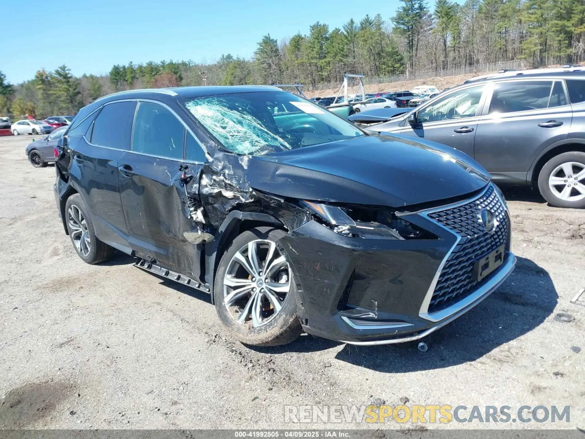 1 fotografías del automóvil dañado 2T2HZMDA6MC267282 LEXUS RX 350 2021