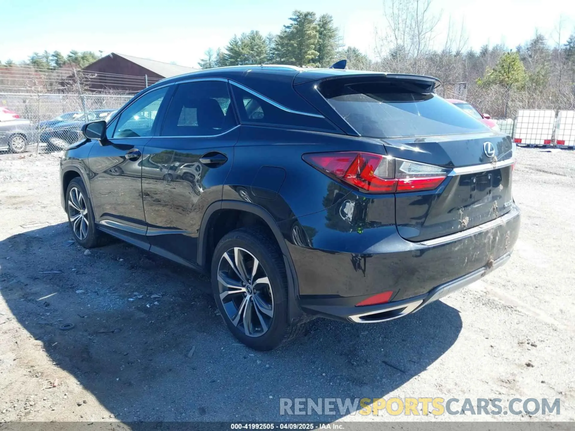 3 fotografías del automóvil dañado 2T2HZMDA6MC267282 LEXUS RX 350 2021