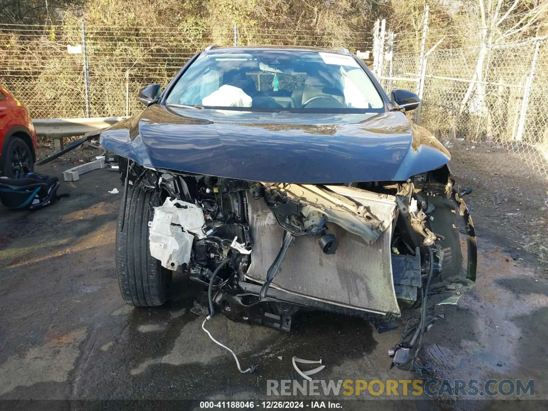 12 fotografías del automóvil dañado 2T2HZMDA8MC306163 LEXUS RX 350 2021