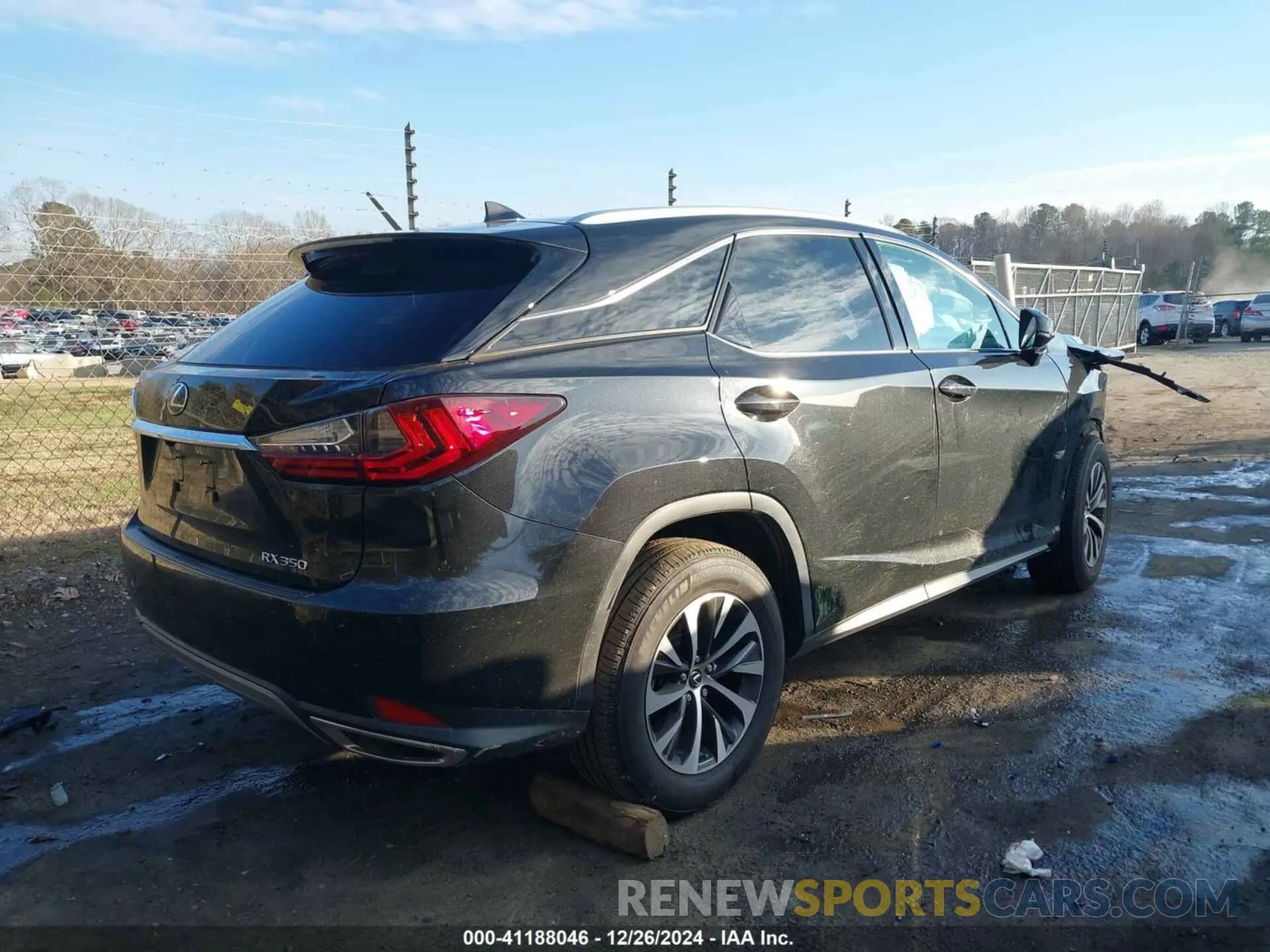 4 fotografías del automóvil dañado 2T2HZMDA8MC306163 LEXUS RX 350 2021