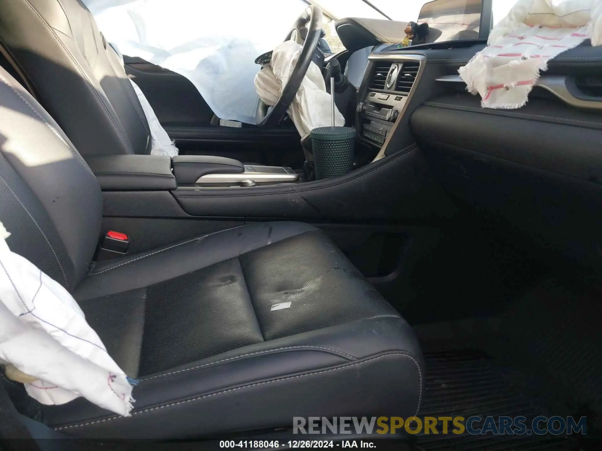 5 fotografías del automóvil dañado 2T2HZMDA8MC306163 LEXUS RX 350 2021