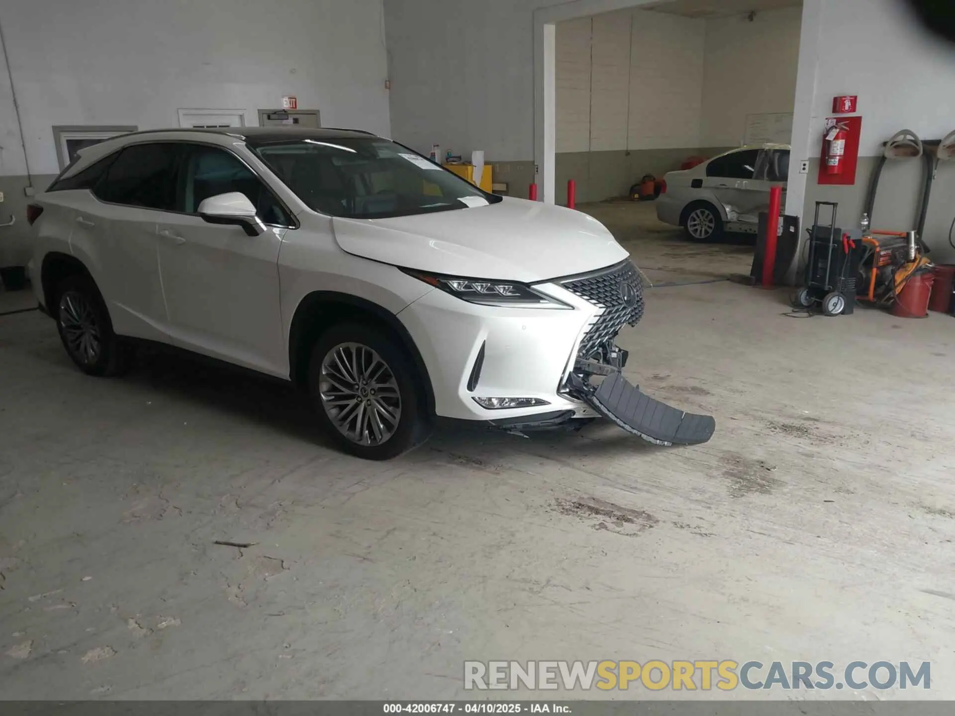 1 fotografías del automóvil dañado 2T2JZMDA0MC295323 LEXUS RX 350 2021