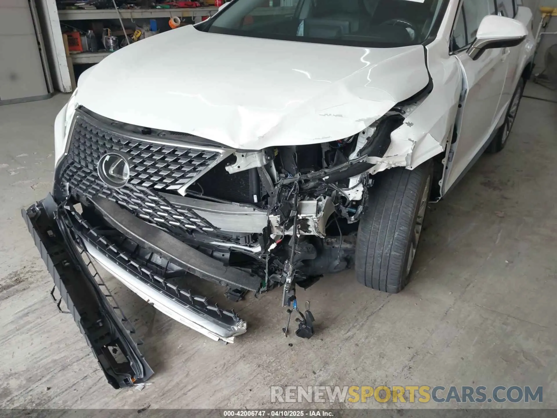 6 fotografías del automóvil dañado 2T2JZMDA0MC295323 LEXUS RX 350 2021