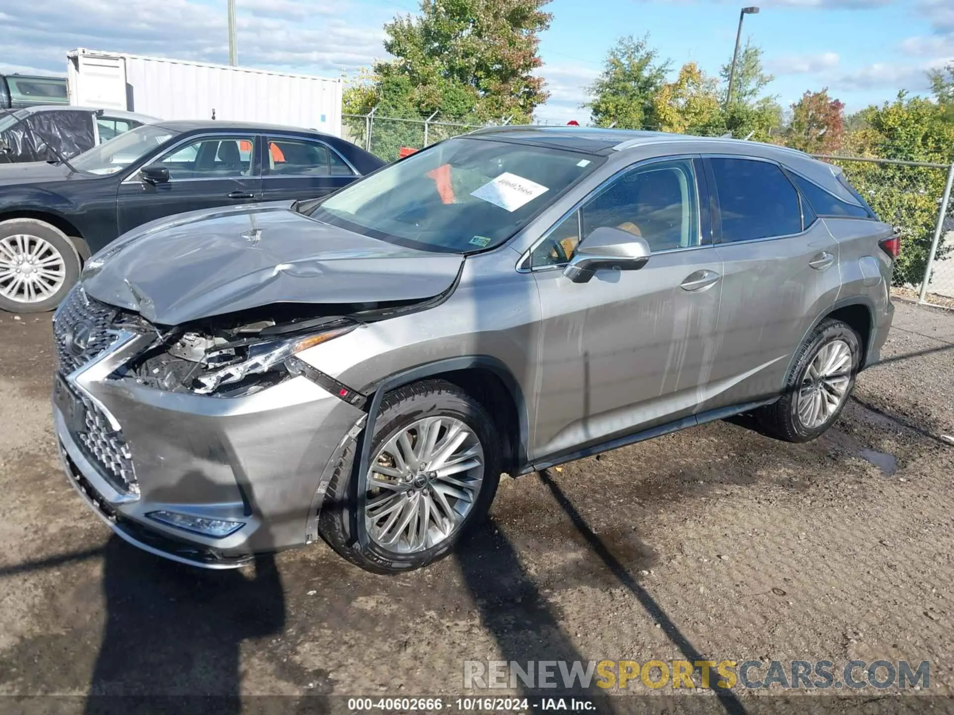 14 fotografías del automóvil dañado 2T2JZMDA7MC296002 LEXUS RX 350 2021