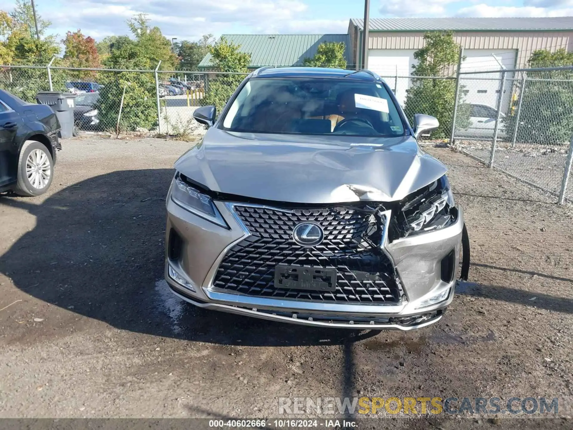 6 fotografías del automóvil dañado 2T2JZMDA7MC296002 LEXUS RX 350 2021