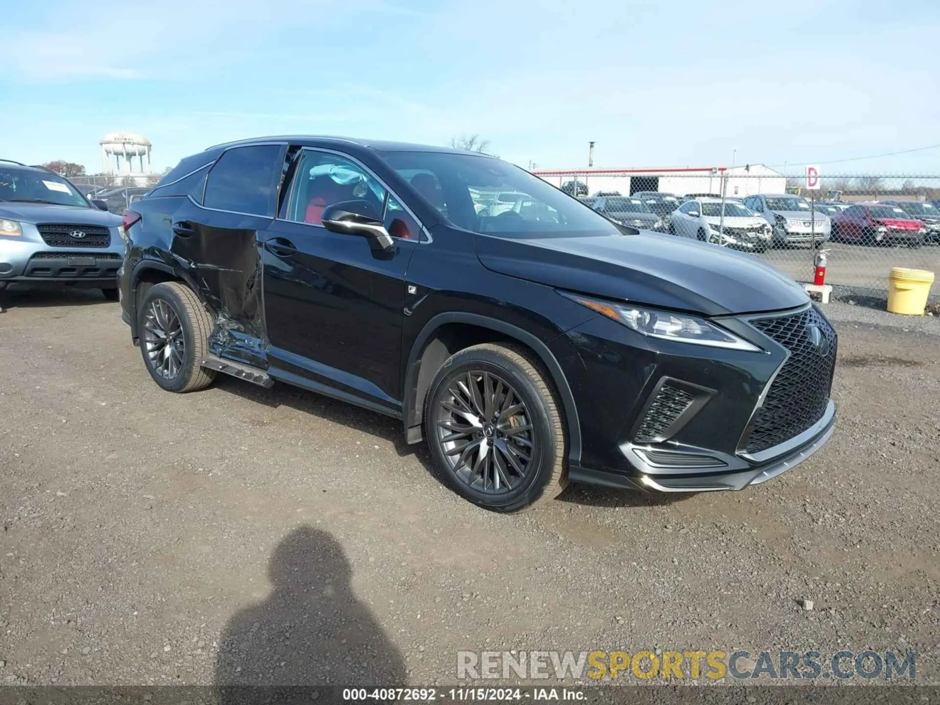 1 fotografías del automóvil dañado 2T2SZMDA4MC298293 LEXUS RX 350 2021