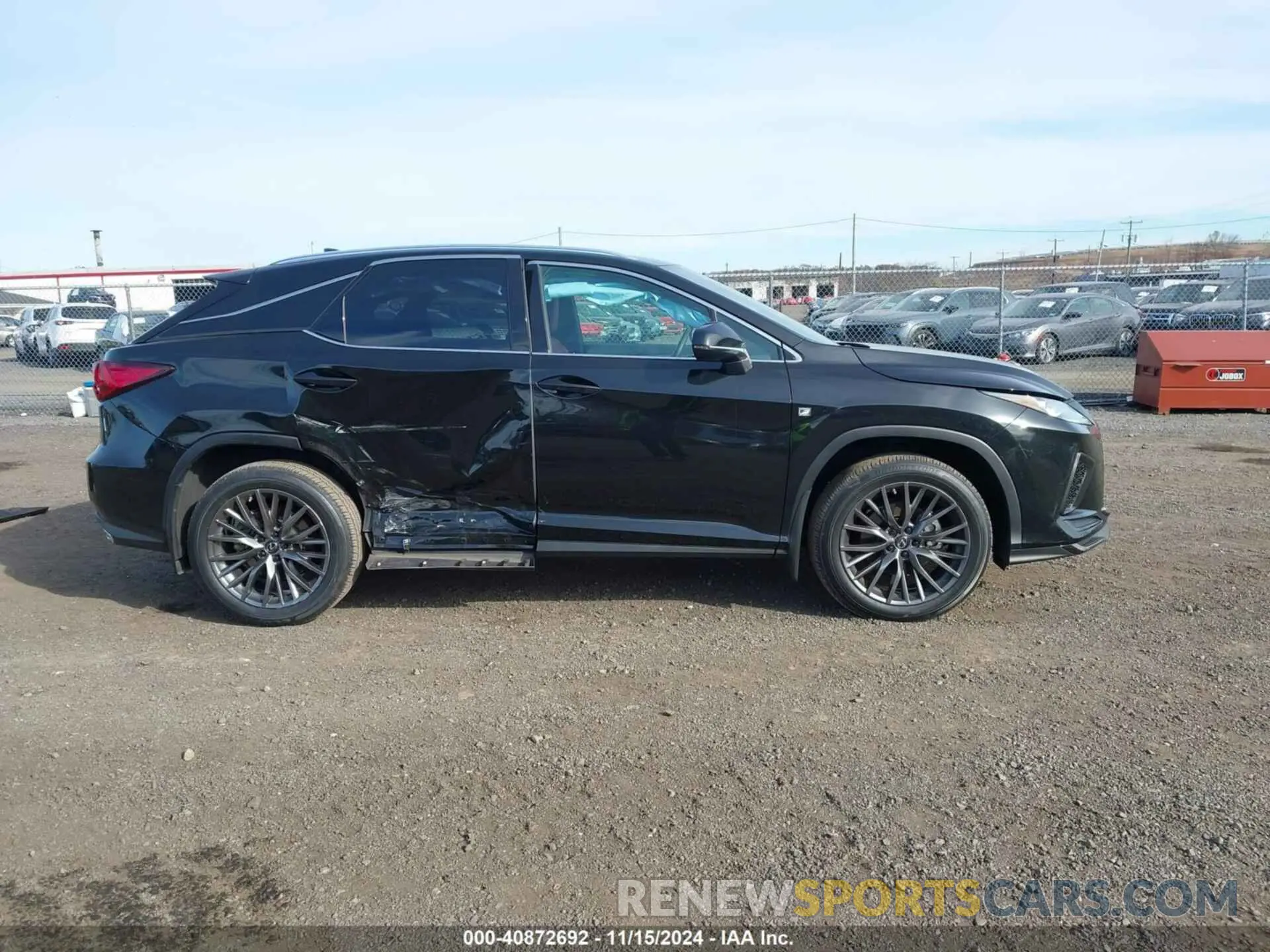 13 fotografías del automóvil dañado 2T2SZMDA4MC298293 LEXUS RX 350 2021