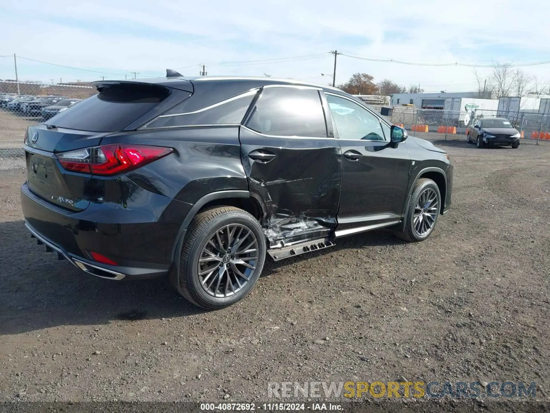 4 fotografías del automóvil dañado 2T2SZMDA4MC298293 LEXUS RX 350 2021