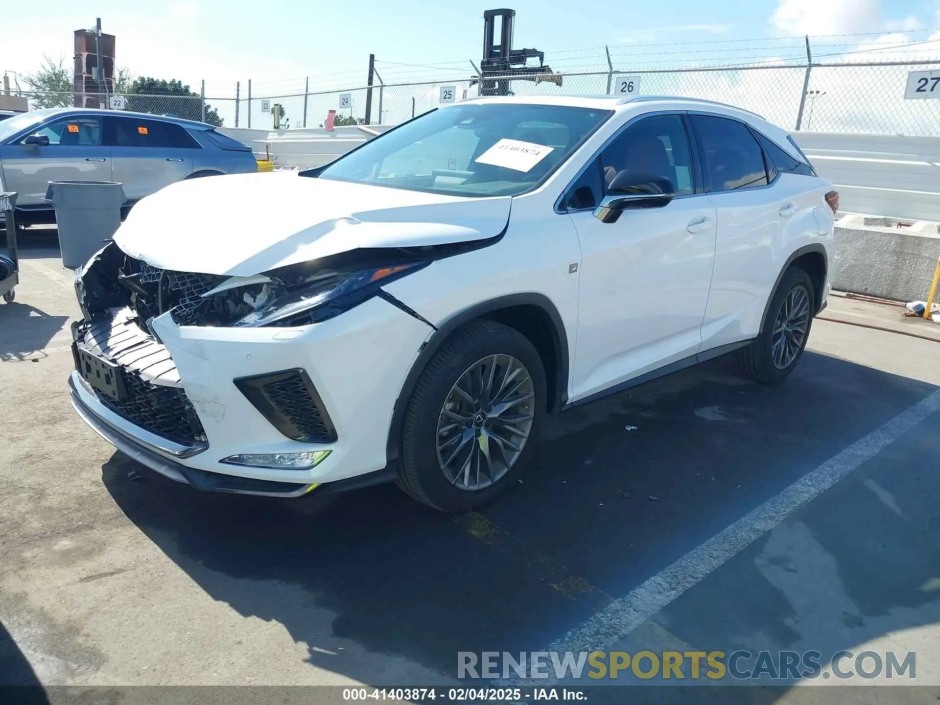 2 fotografías del automóvil dañado 2T2SZMDA8MC289158 LEXUS RX 350 2021