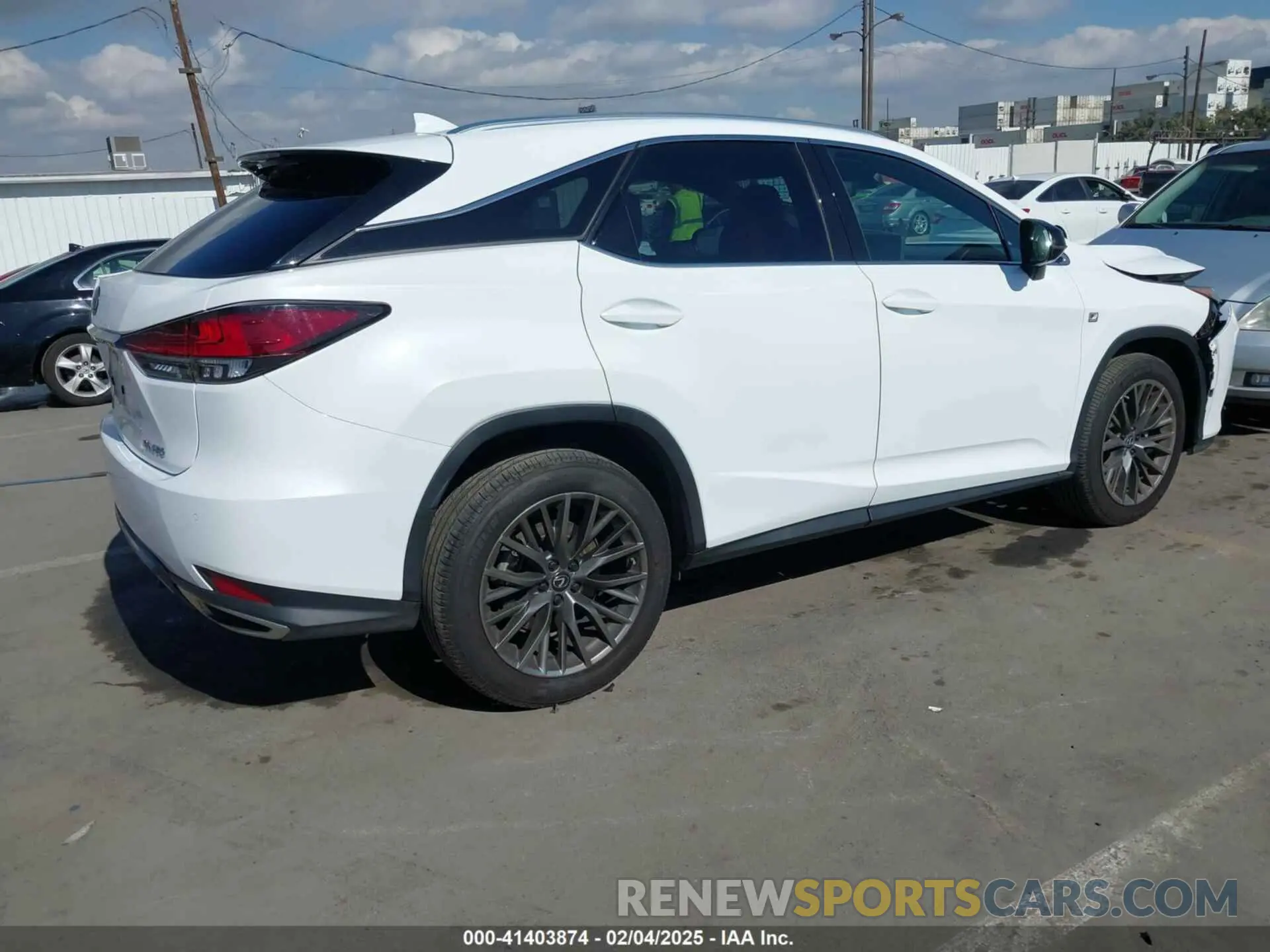 4 fotografías del automóvil dañado 2T2SZMDA8MC289158 LEXUS RX 350 2021
