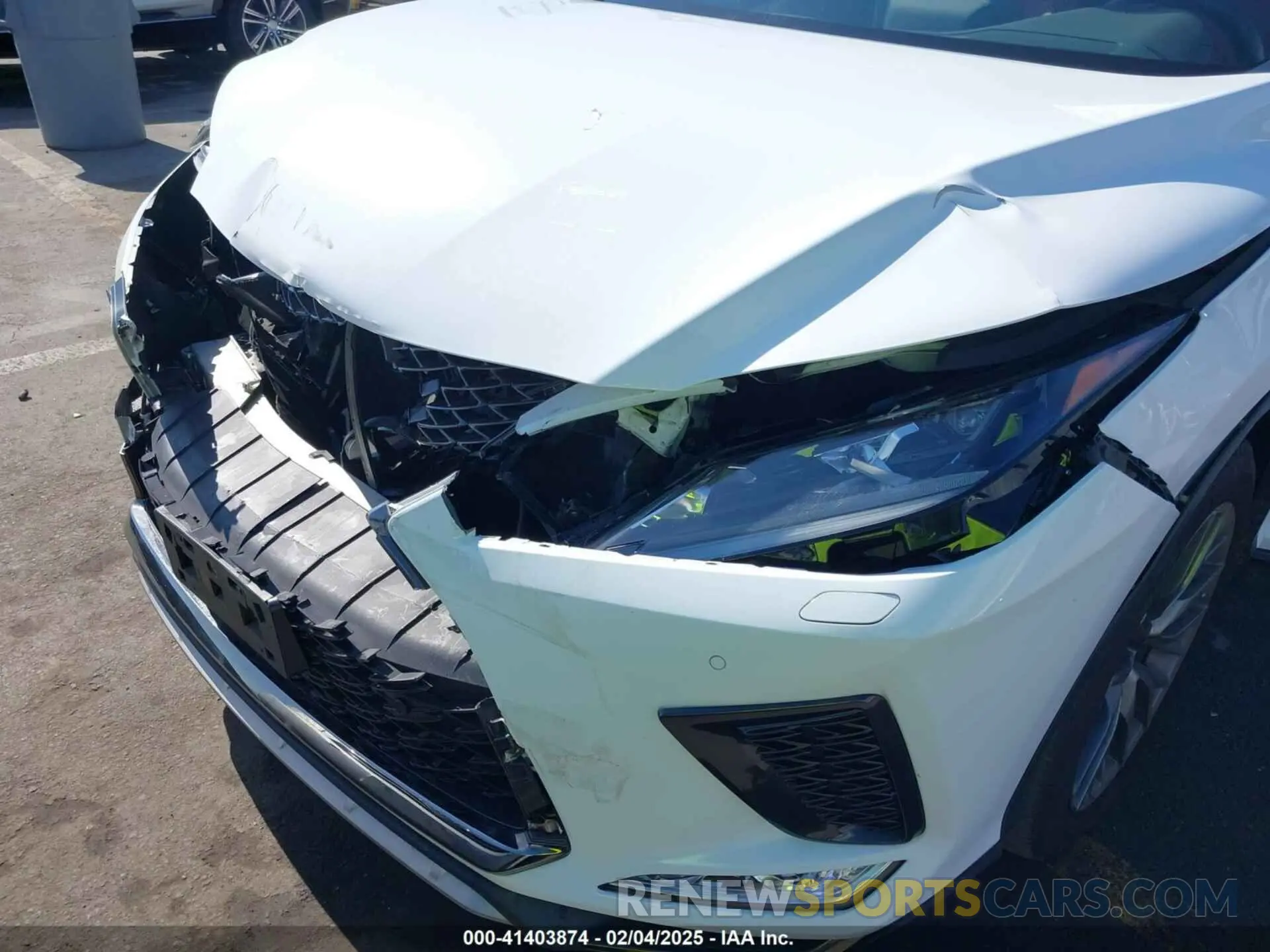 6 fotografías del automóvil dañado 2T2SZMDA8MC289158 LEXUS RX 350 2021