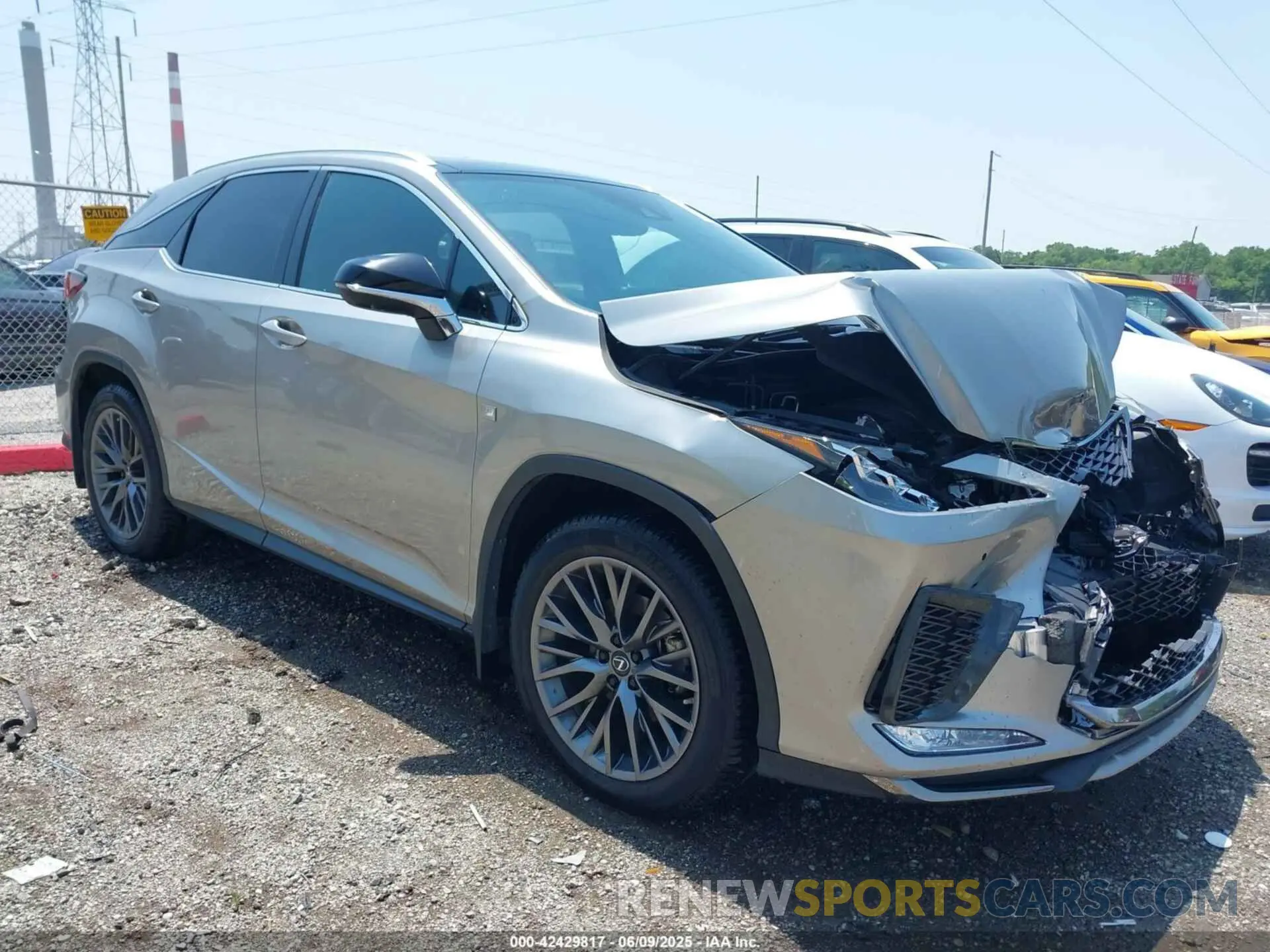 1 fotografías del automóvil dañado 2T2YZMDA5MC282968 LEXUS RX 350 2021