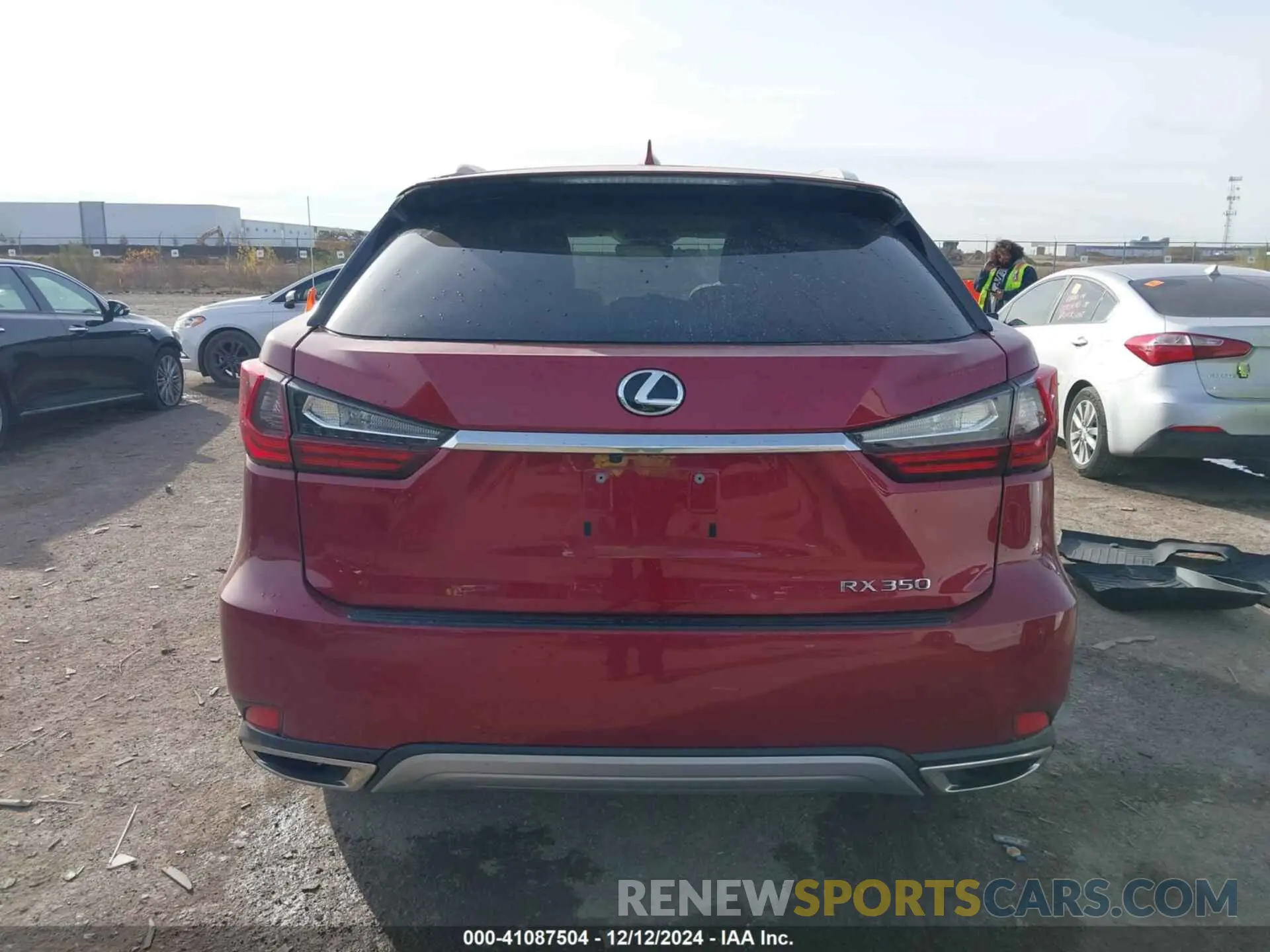 16 fotografías del automóvil dañado 2T2HZMAA3NC222600 LEXUS RX 350 2022