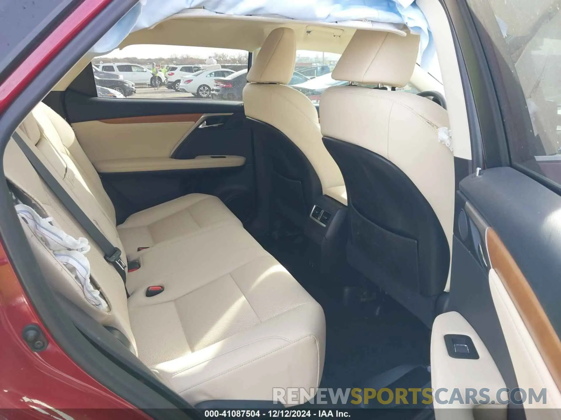8 fotografías del automóvil dañado 2T2HZMAA3NC222600 LEXUS RX 350 2022