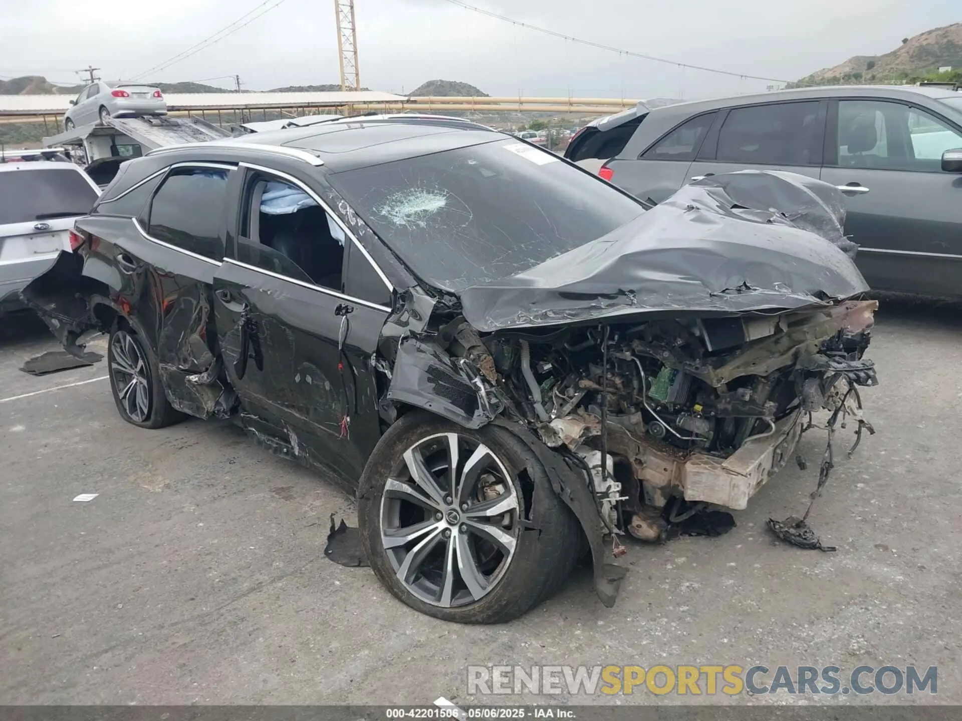 1 fotografías del automóvil dañado 2T2HZMAA3NC255337 LEXUS RX 350 2022