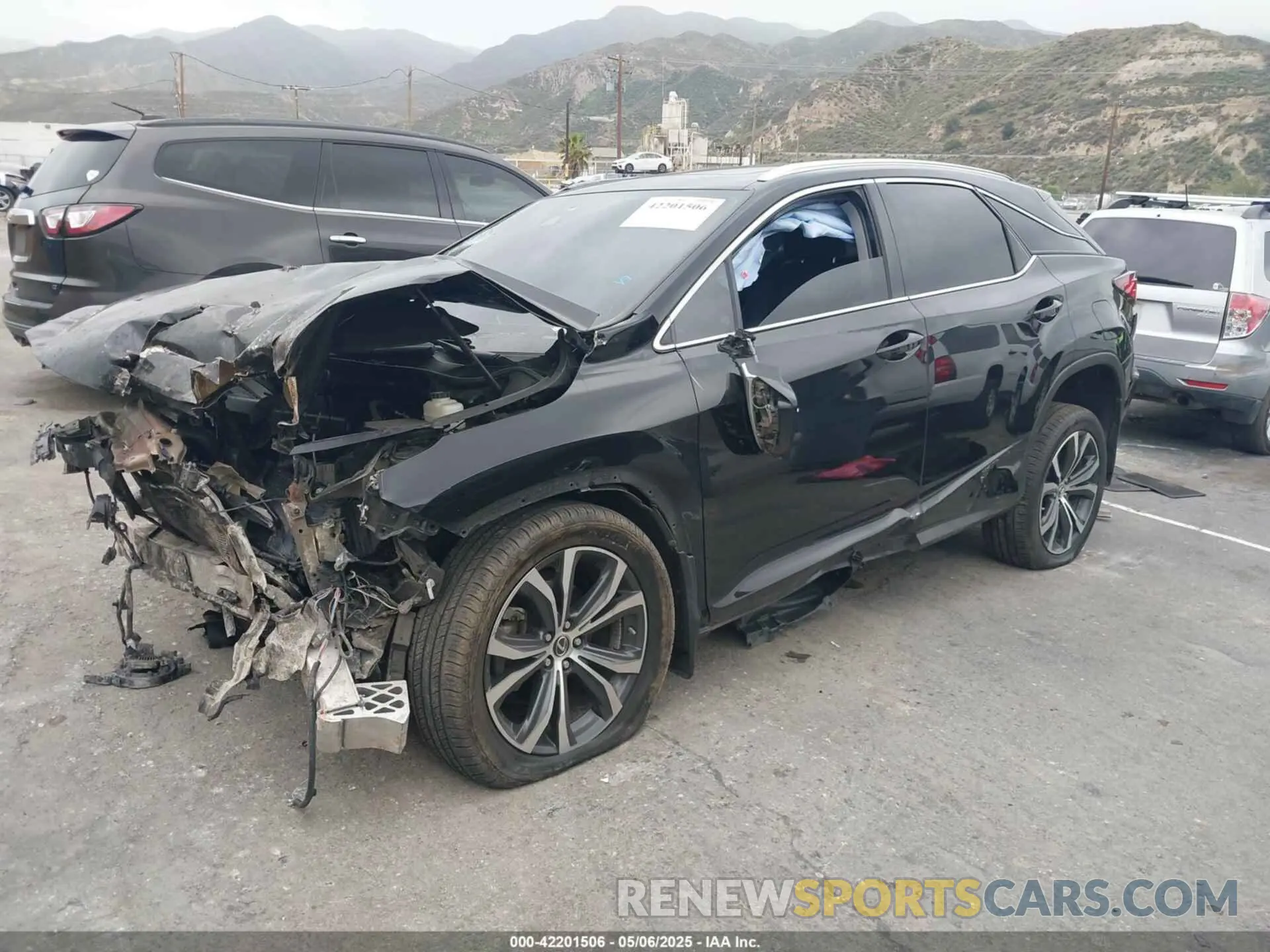2 fotografías del automóvil dañado 2T2HZMAA3NC255337 LEXUS RX 350 2022