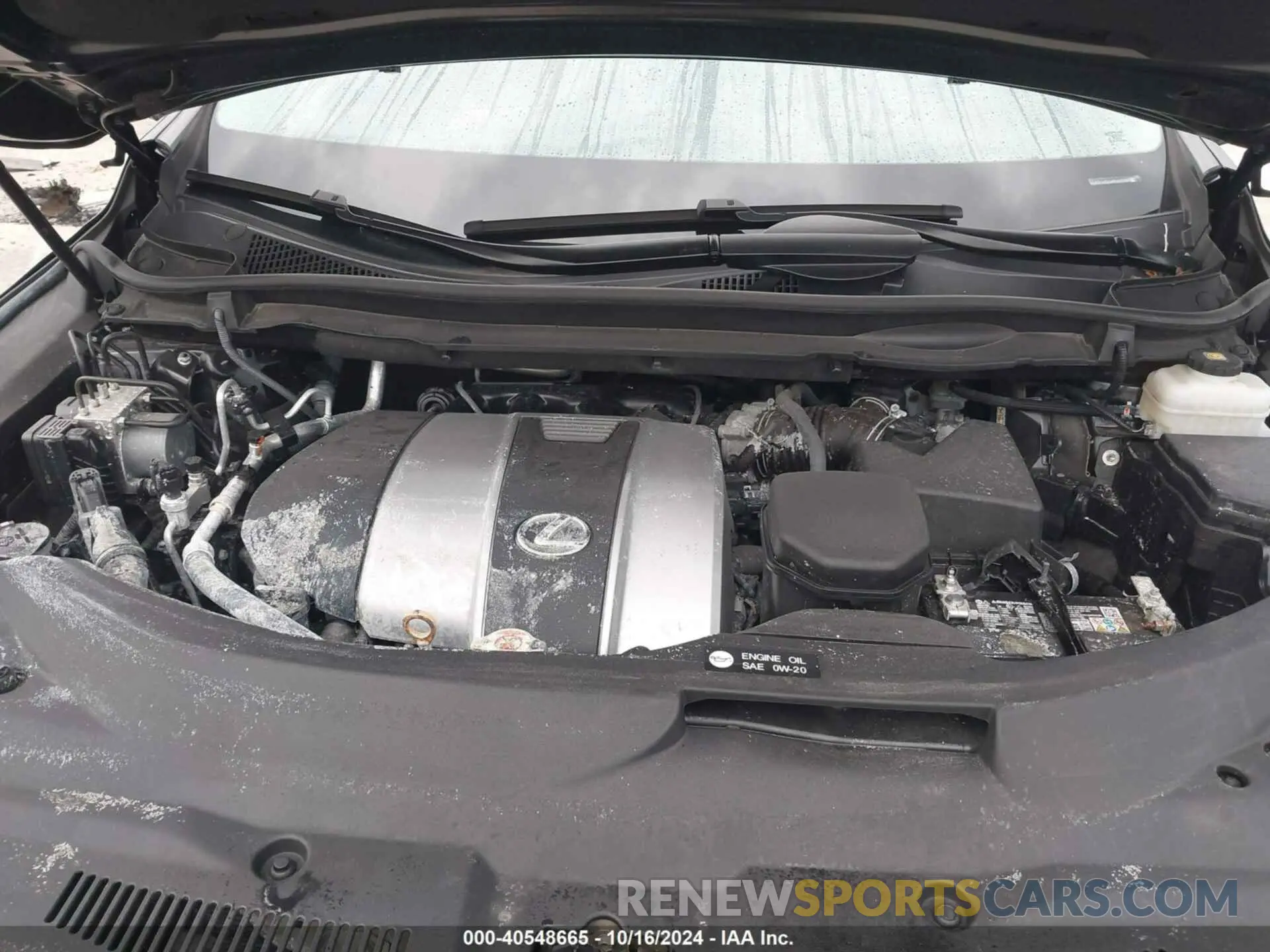 10 fotografías del automóvil dañado 2T2HZMAA4NC245061 LEXUS RX 350 2022