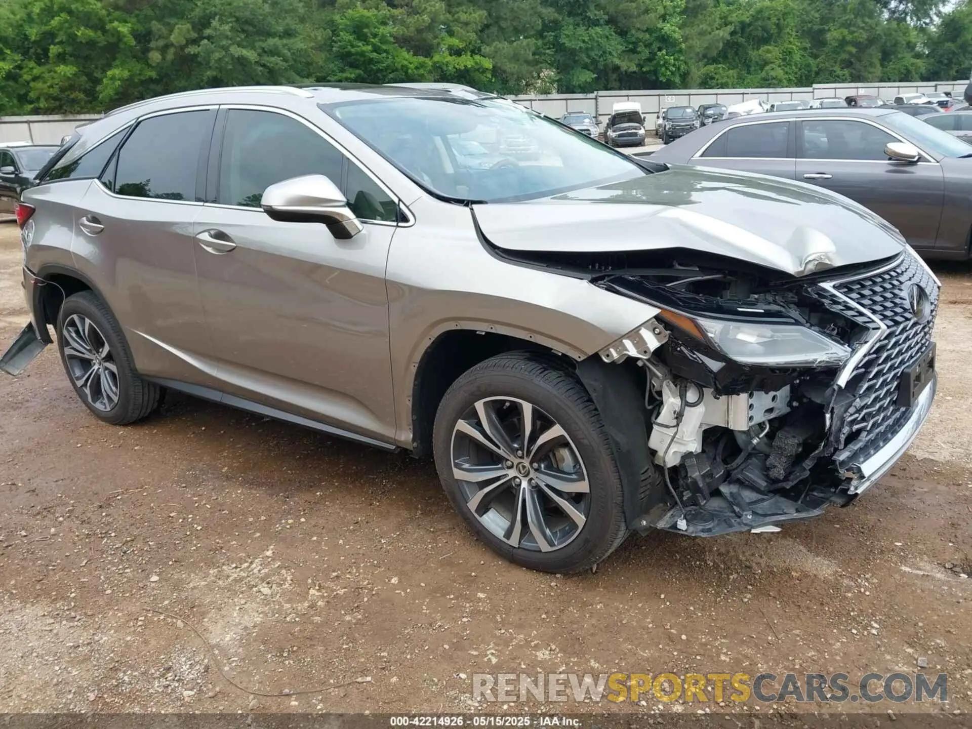 1 fotografías del automóvil dañado 2T2HZMAA5NC227037 LEXUS RX 350 2022