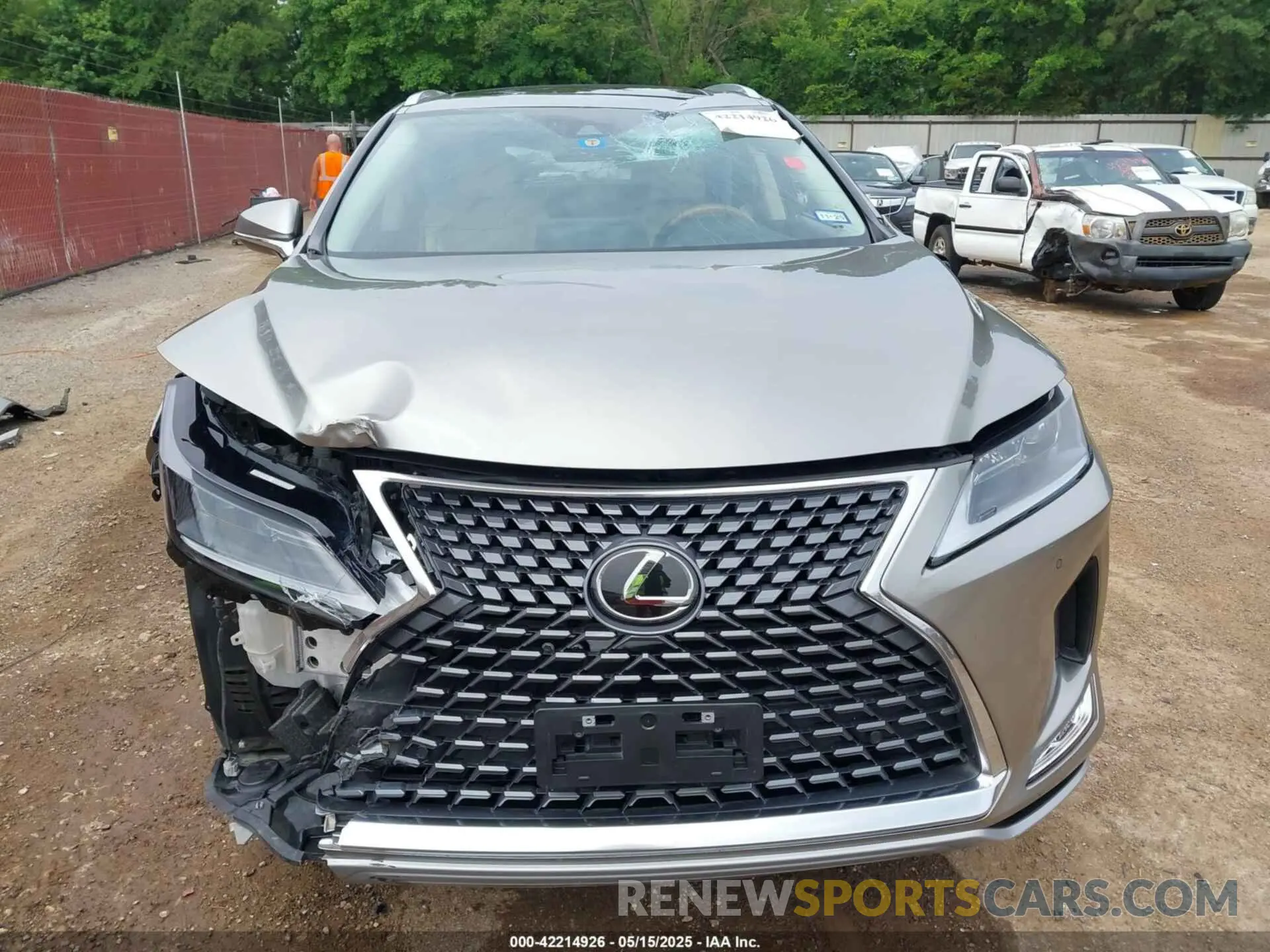 13 fotografías del automóvil dañado 2T2HZMAA5NC227037 LEXUS RX 350 2022