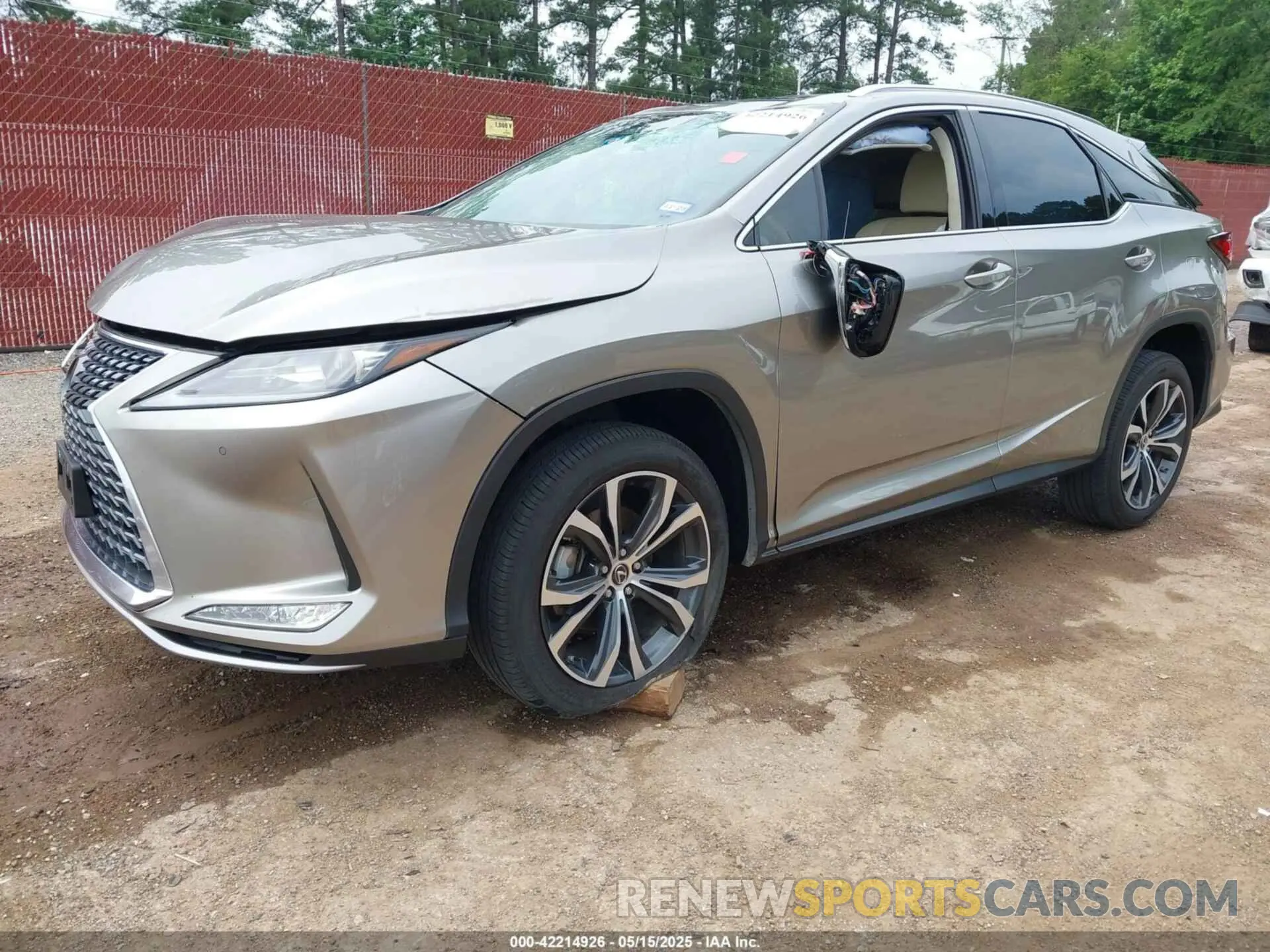 2 fotografías del automóvil dañado 2T2HZMAA5NC227037 LEXUS RX 350 2022