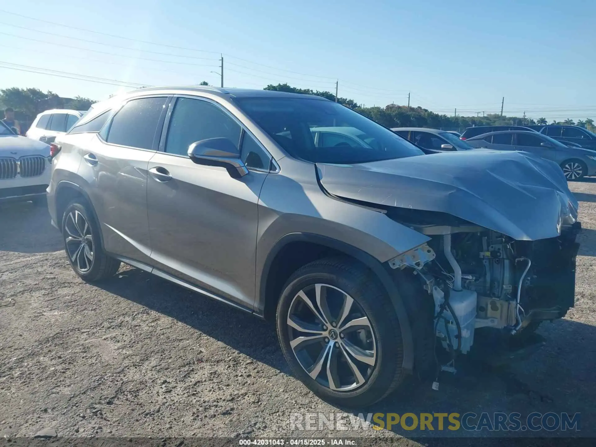 1 fotografías del automóvil dañado 2T2HZMAA5NC240161 LEXUS RX 350 2022