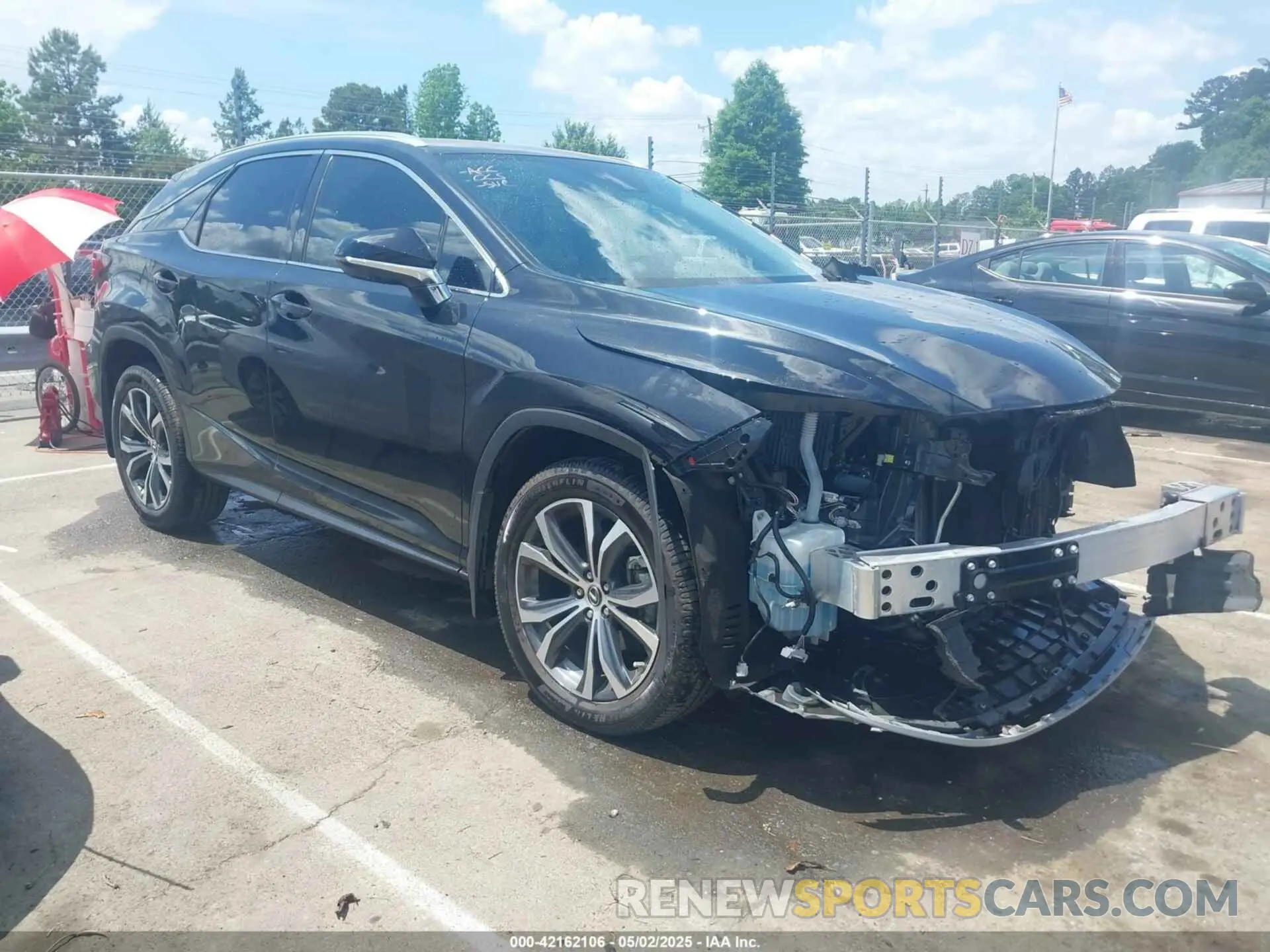 1 fotografías del automóvil dañado 2T2HZMAA5NC258871 LEXUS RX 350 2022