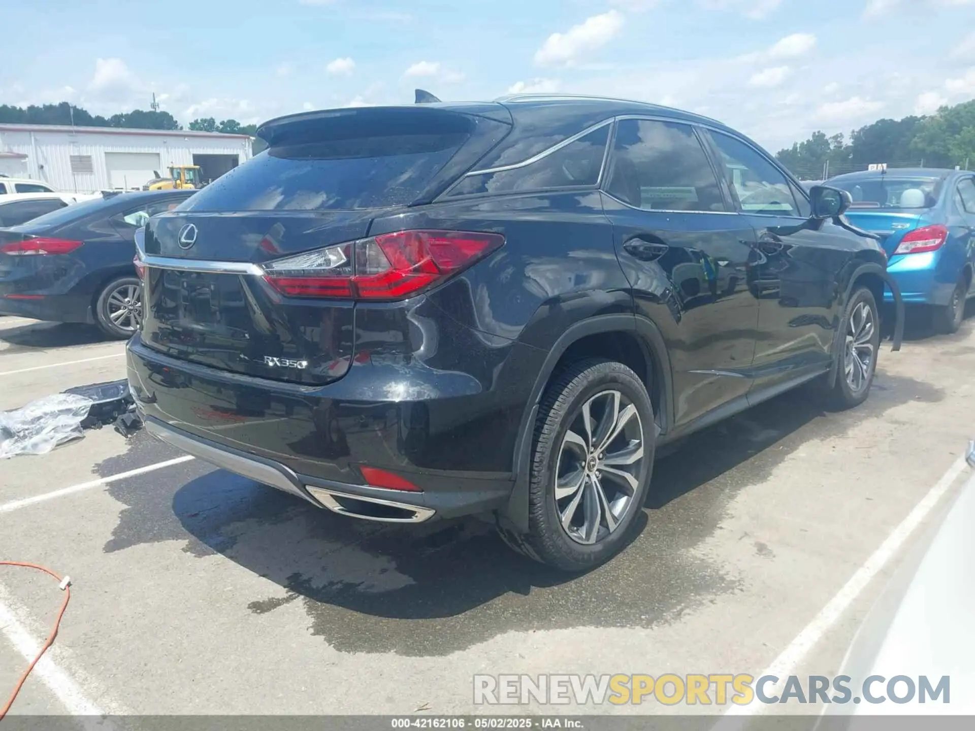 4 fotografías del automóvil dañado 2T2HZMAA5NC258871 LEXUS RX 350 2022