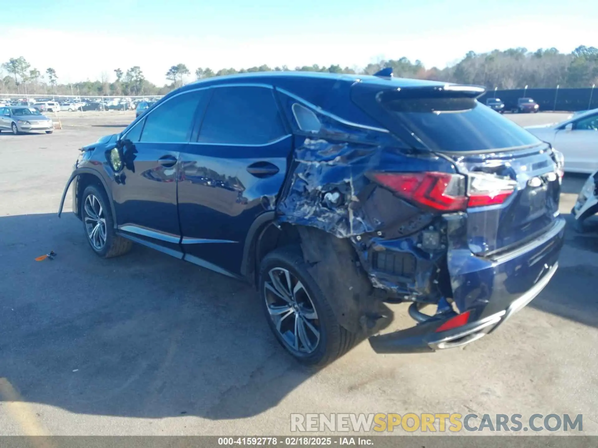 3 fotografías del automóvil dañado 2T2HZMAA6NC228908 LEXUS RX 350 2022