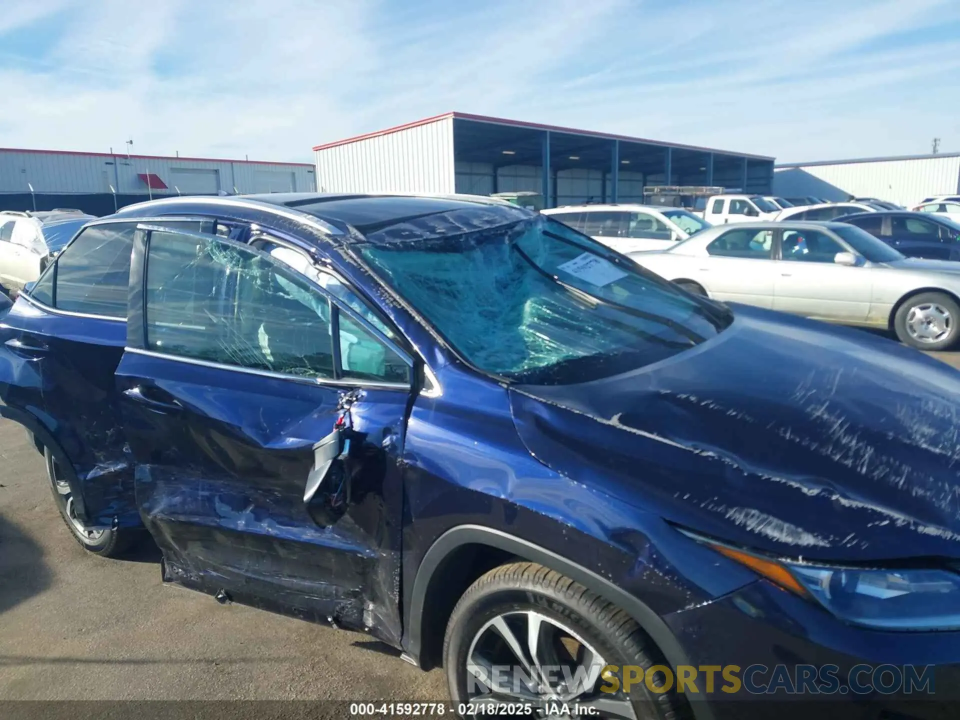 6 fotografías del automóvil dañado 2T2HZMAA6NC228908 LEXUS RX 350 2022