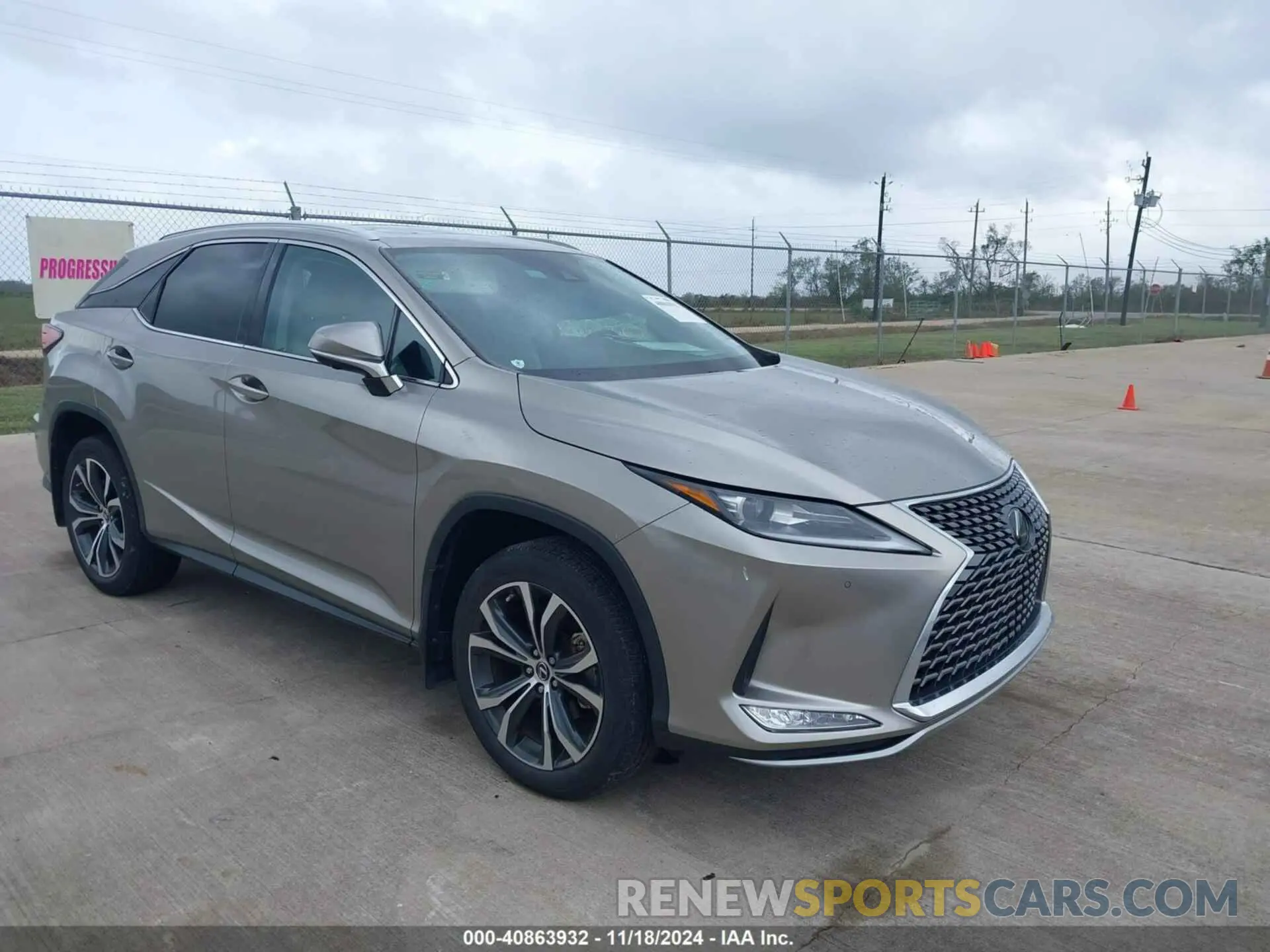 1 fotografías del automóvil dañado 2T2HZMAA6NC241335 LEXUS RX 350 2022