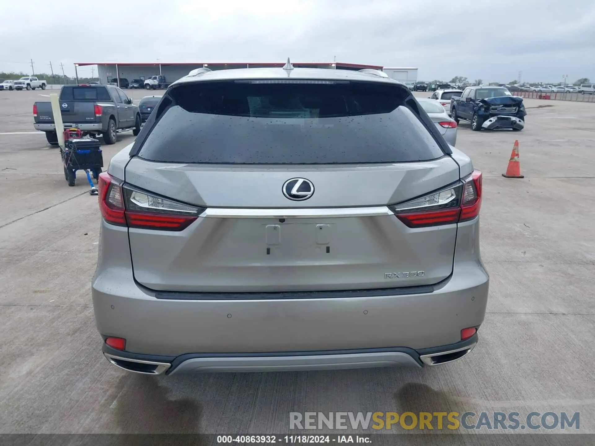 15 fotografías del automóvil dañado 2T2HZMAA6NC241335 LEXUS RX 350 2022