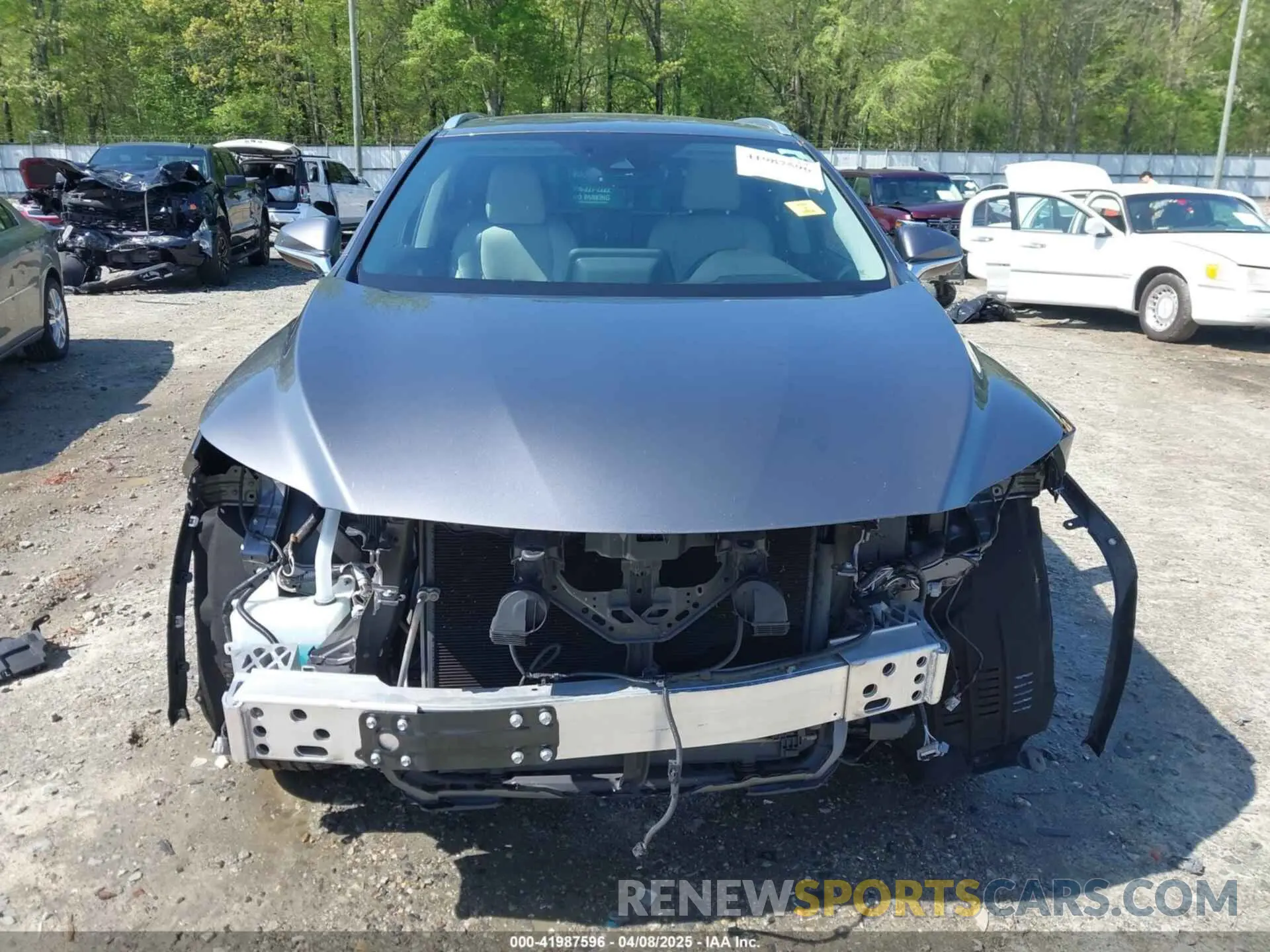 13 fotografías del automóvil dañado 2T2HZMAA6NC250441 LEXUS RX 350 2022