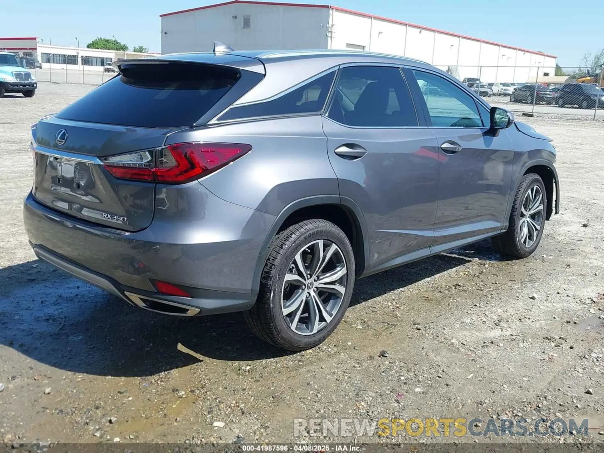 4 fotografías del automóvil dañado 2T2HZMAA6NC250441 LEXUS RX 350 2022