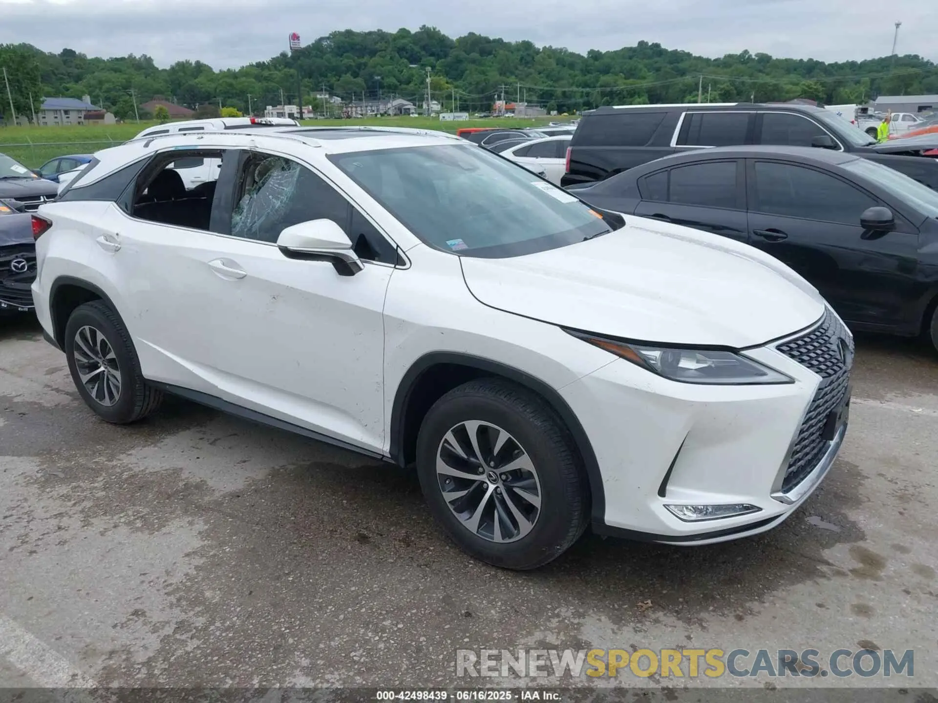 1 fotografías del automóvil dañado 2T2HZMAA6NC257406 LEXUS RX 350 2022