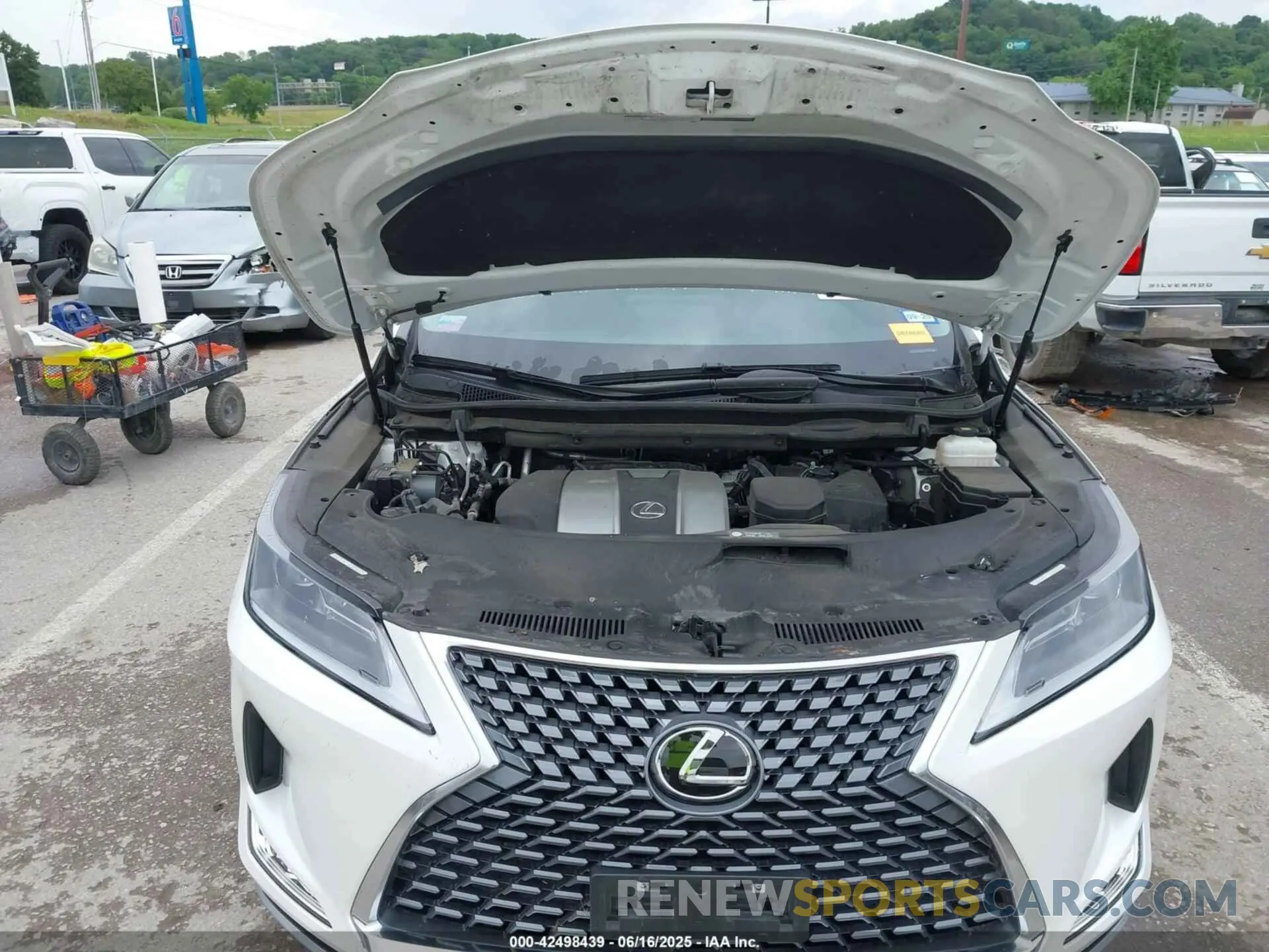 10 fotografías del automóvil dañado 2T2HZMAA6NC257406 LEXUS RX 350 2022