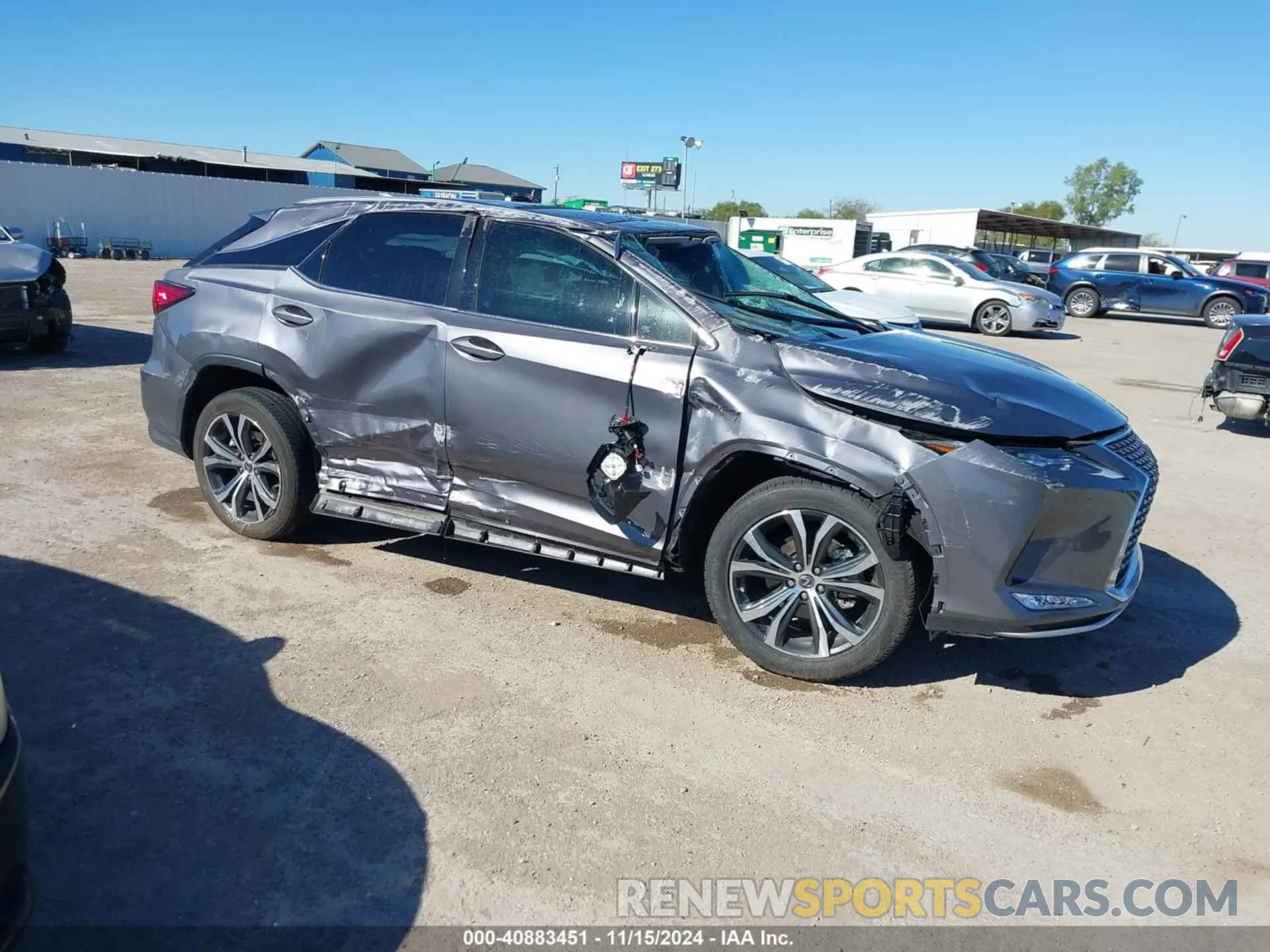 13 fotografías del automóvil dañado 2T2HZMAA8NC243202 LEXUS RX 350 2022