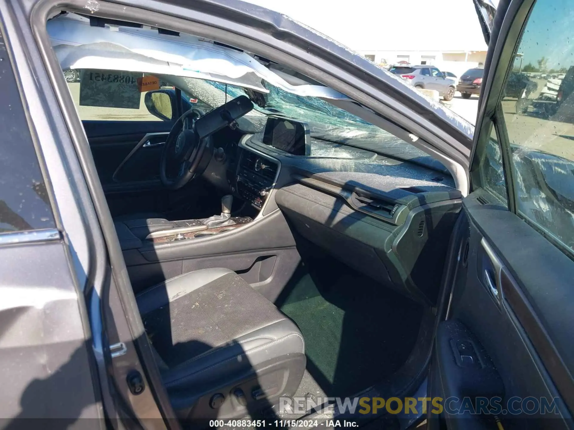 5 fotografías del automóvil dañado 2T2HZMAA8NC243202 LEXUS RX 350 2022