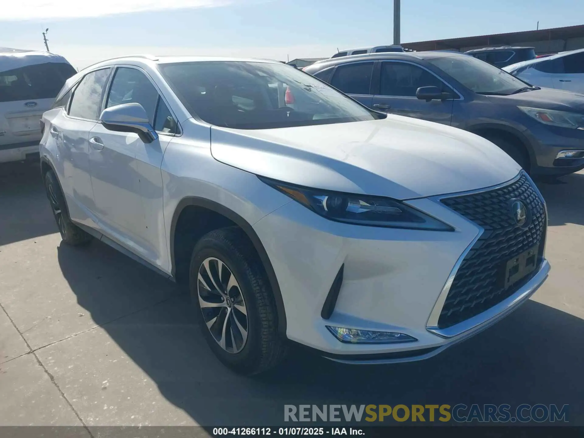 1 fotografías del automóvil dañado 2T2HZMAA9NC234752 LEXUS RX 350 2022