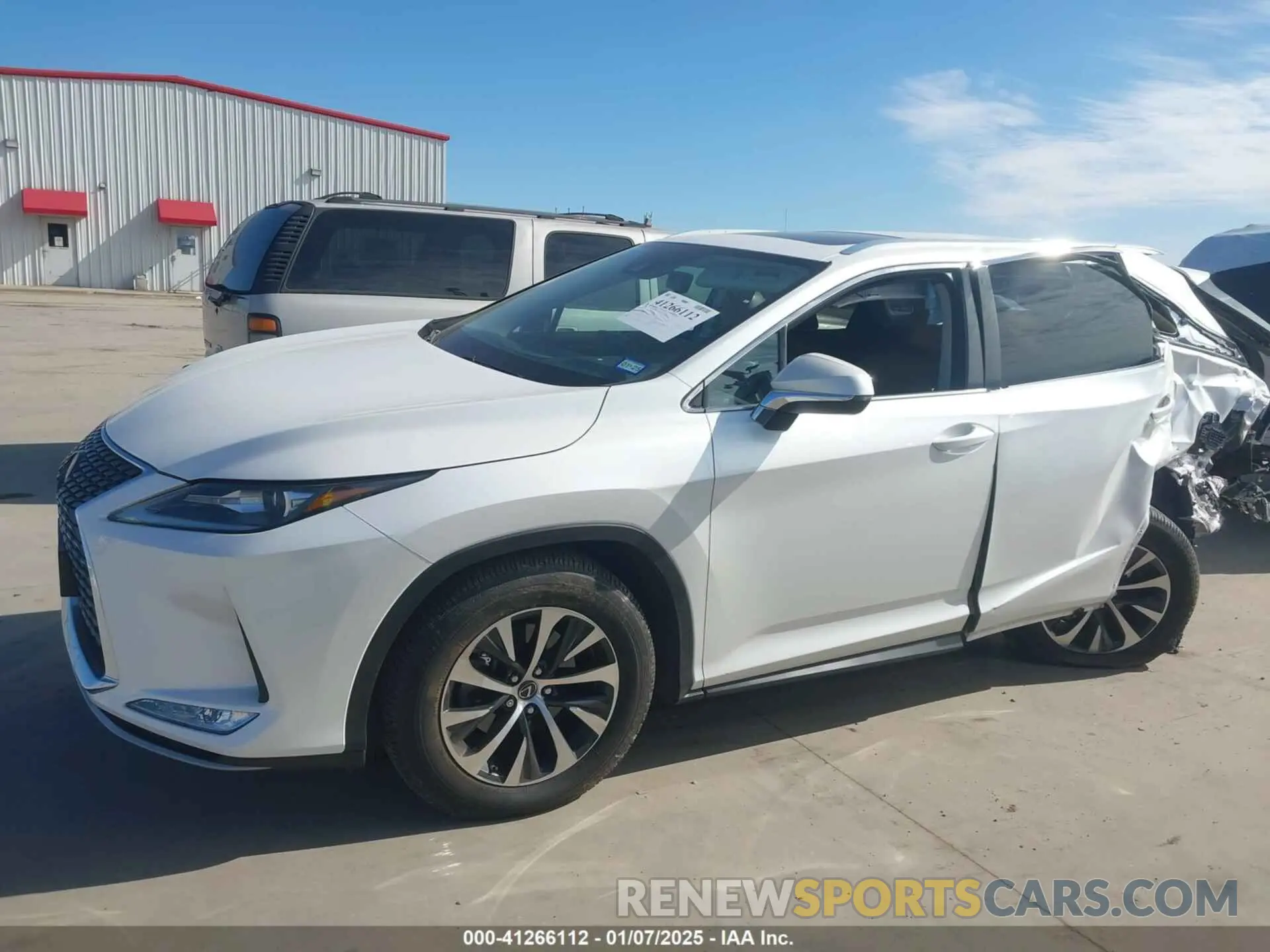 15 fotografías del automóvil dañado 2T2HZMAA9NC234752 LEXUS RX 350 2022