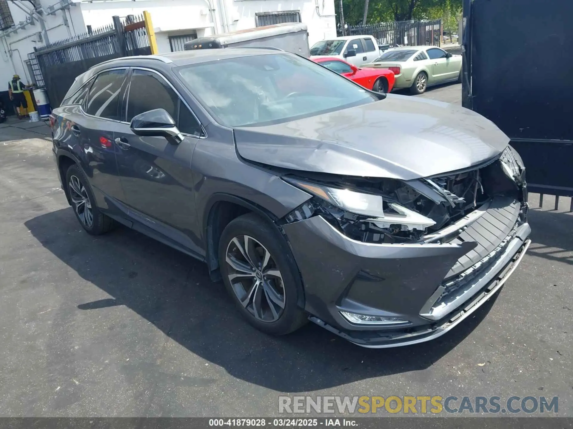 1 fotografías del automóvil dañado 2T2HZMAAXNC228510 LEXUS RX 350 2022