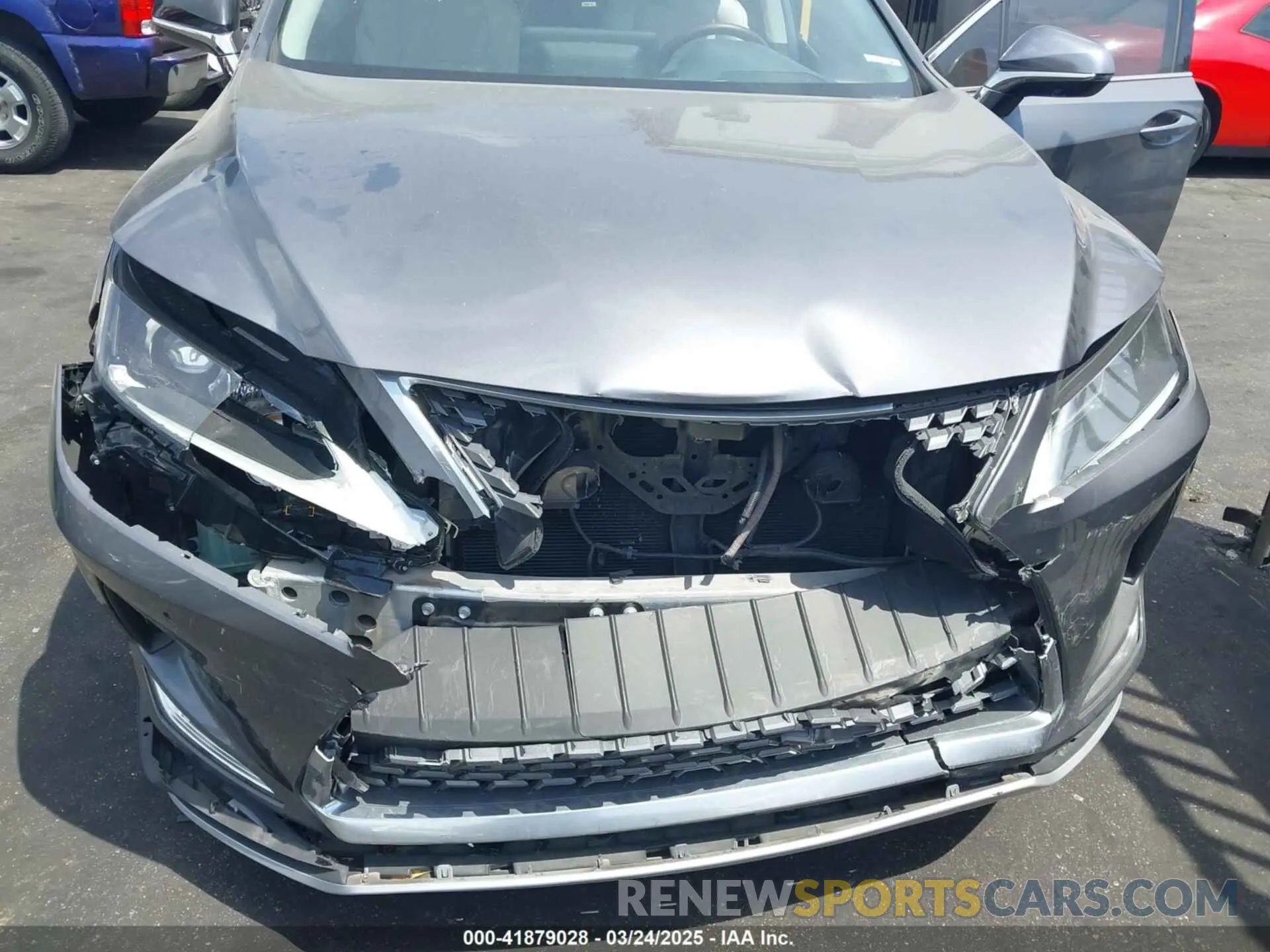 6 fotografías del automóvil dañado 2T2HZMAAXNC228510 LEXUS RX 350 2022
