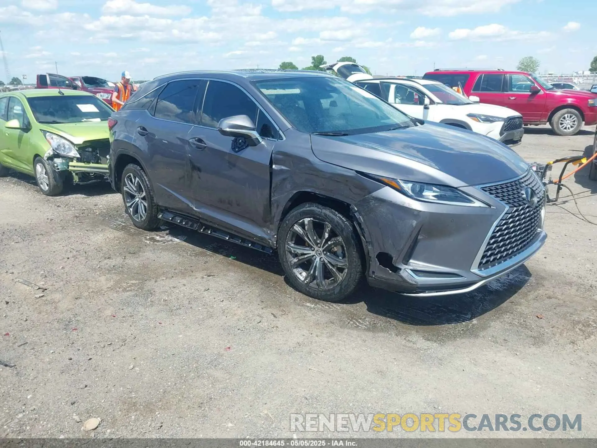 1 fotografías del automóvil dañado 2T2HZMDA1NC342374 LEXUS RX 350 2022
