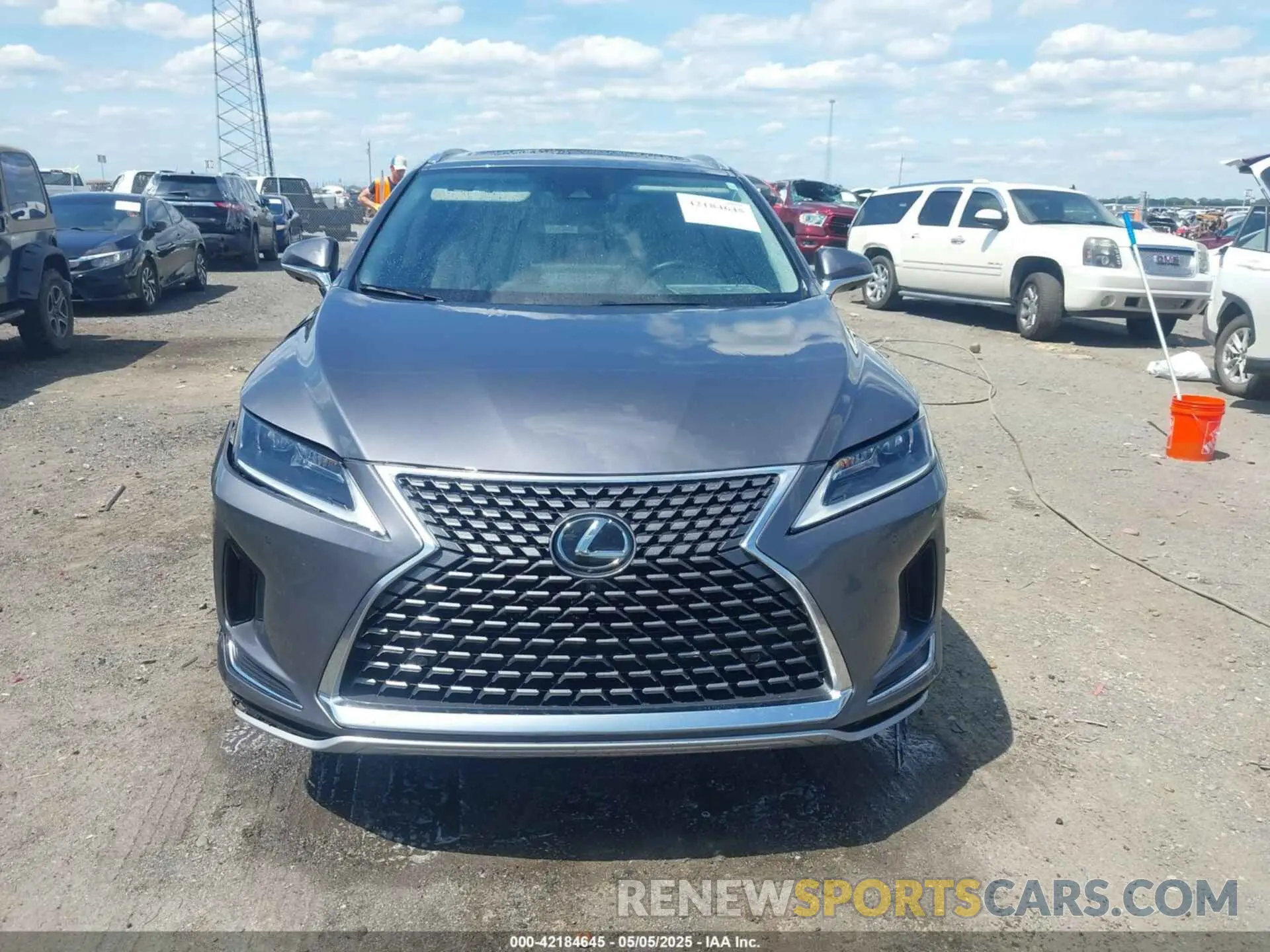11 fotografías del automóvil dañado 2T2HZMDA1NC342374 LEXUS RX 350 2022
