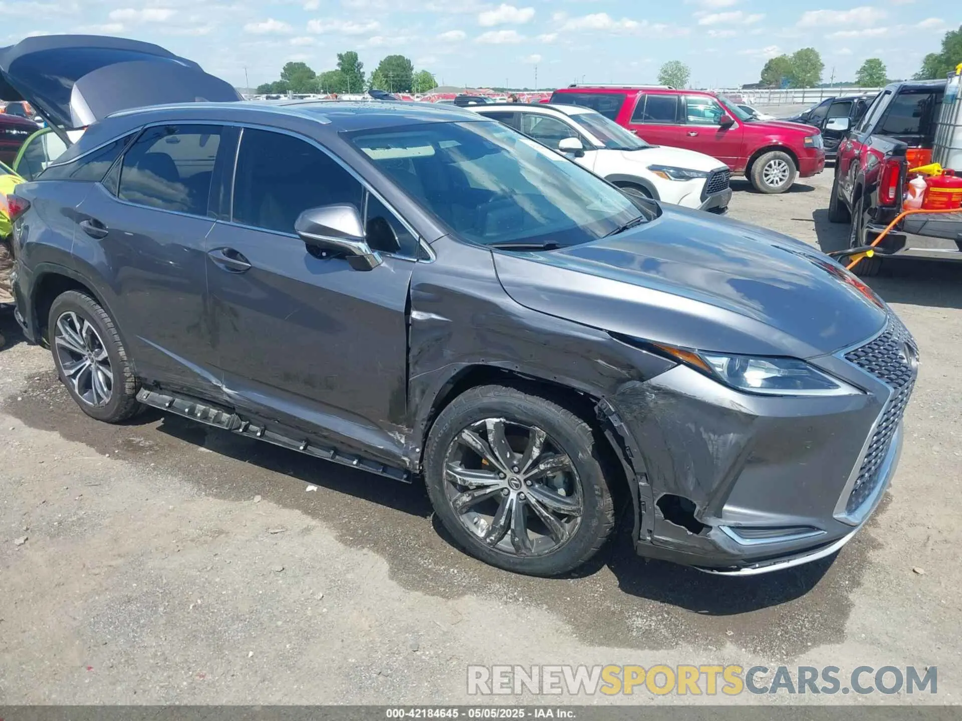 6 fotografías del automóvil dañado 2T2HZMDA1NC342374 LEXUS RX 350 2022