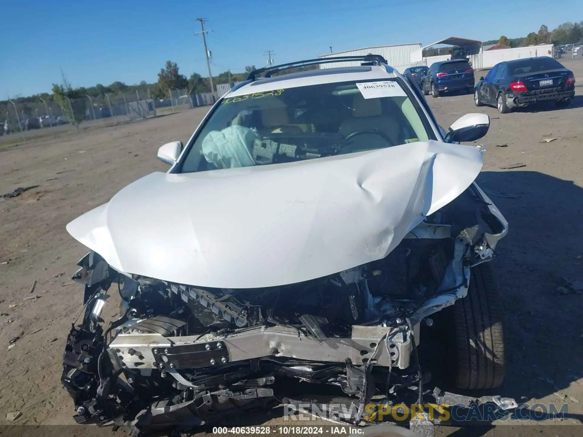 12 fotografías del automóvil dañado 2T2HZMDA2NC359345 LEXUS RX 350 2022